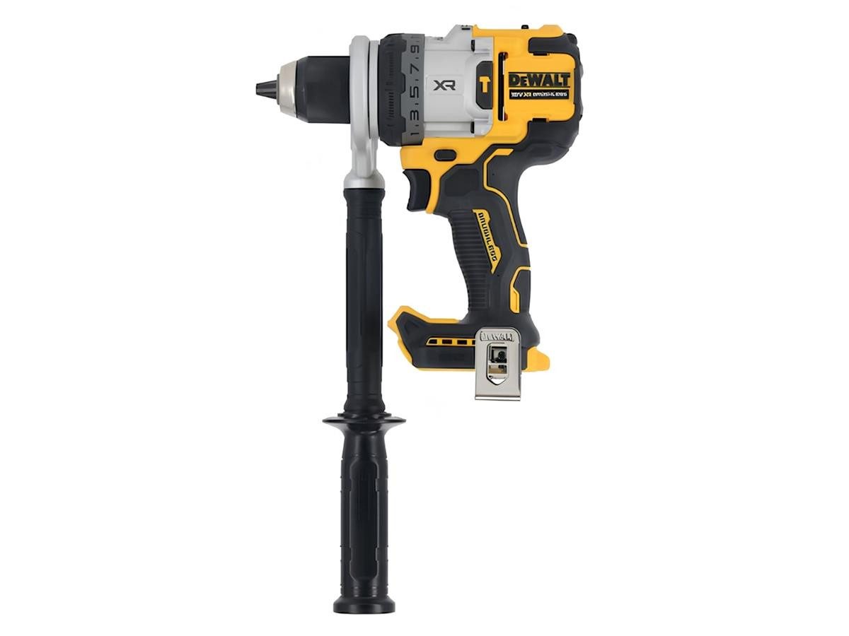 DeWalt Akku-Schlagbohrschrauber 18V (Basisv), 18 V, ohne Akku und Ladegerät, inkl. T STAK-Box und Metall-Gürtelhaken