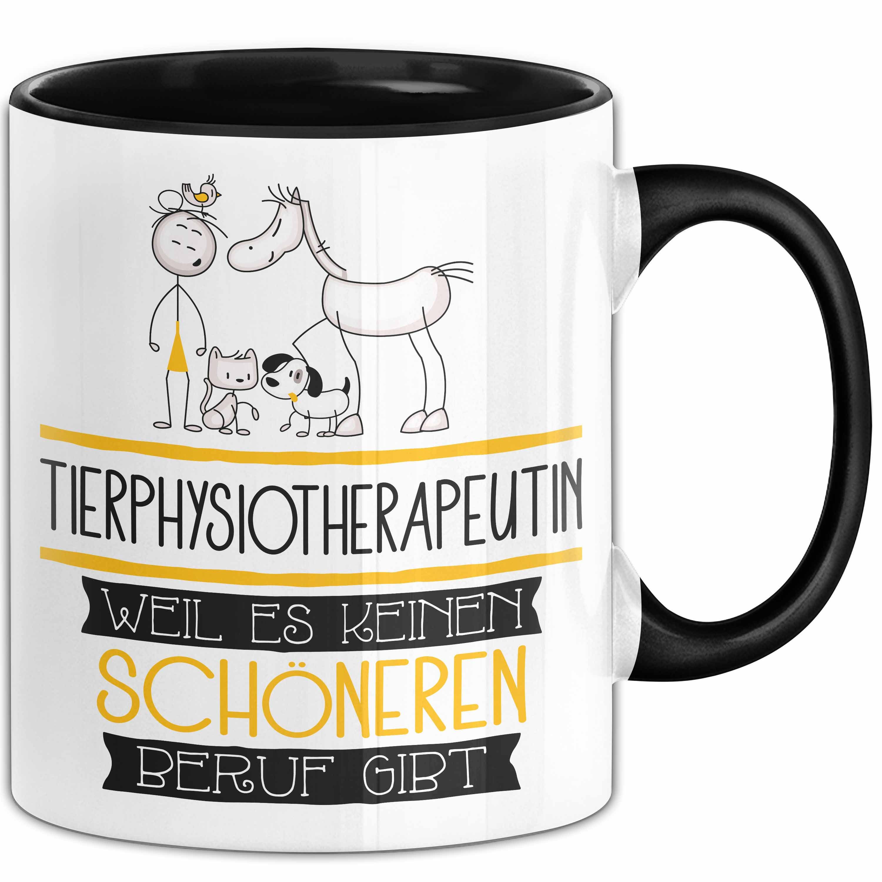 Trendation Tasse Tierphysiotherapeutin Weil Es Keinen Schöneren Beruf Gibt Tasse Gesc