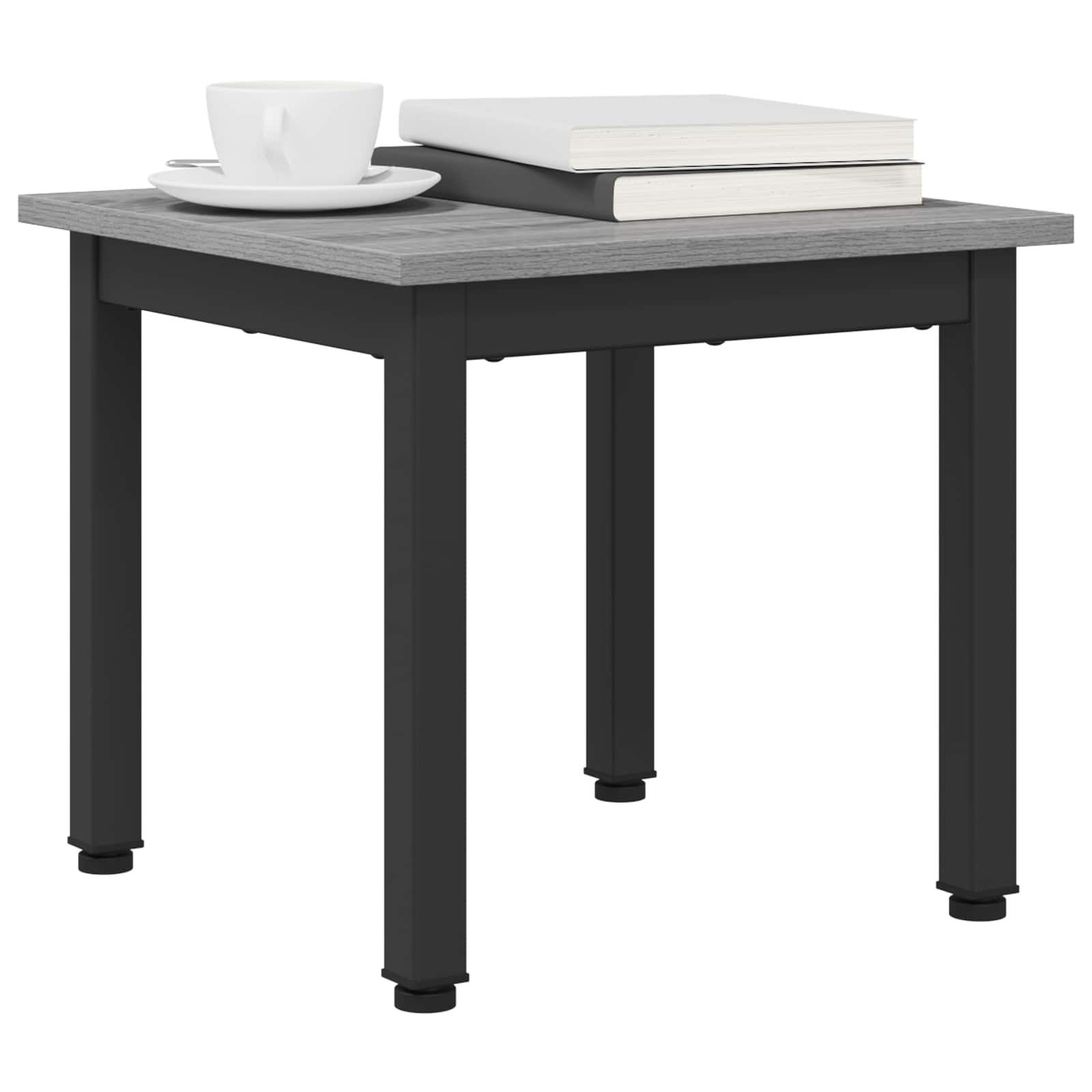 vidaXL Couchtisch Couchtisch Graues Sonoma 40 x 40 x 36 cm Holzwerkstoff (1-St)