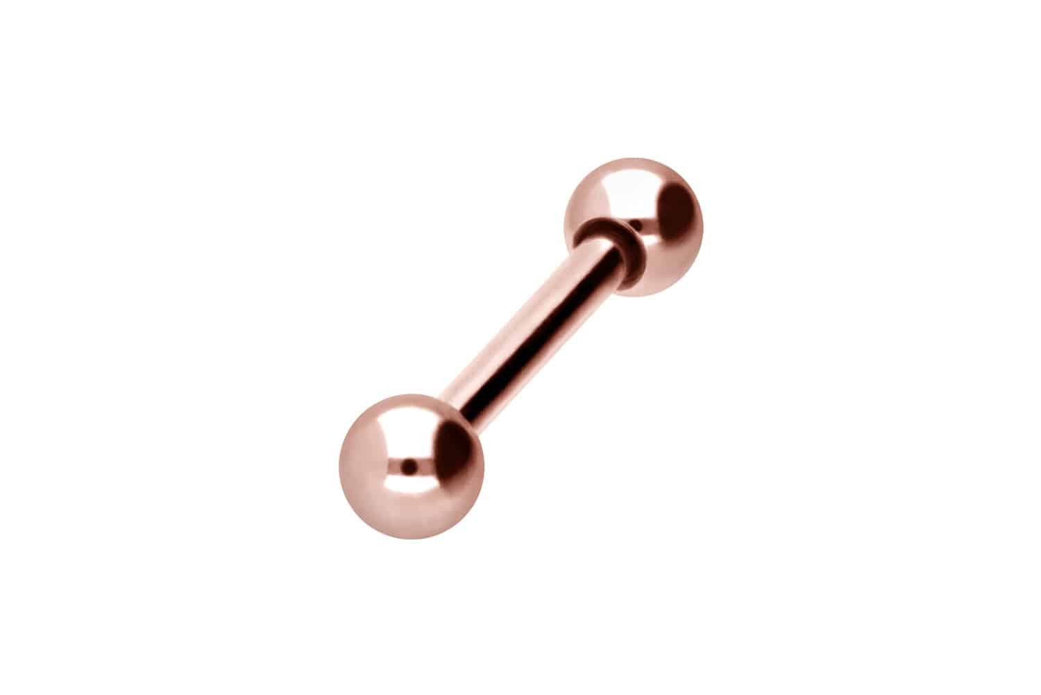 PIERCINGLINE Brustwarzenpiercing Chirurgenstahl Barbell (Barbells, 1-tlg)