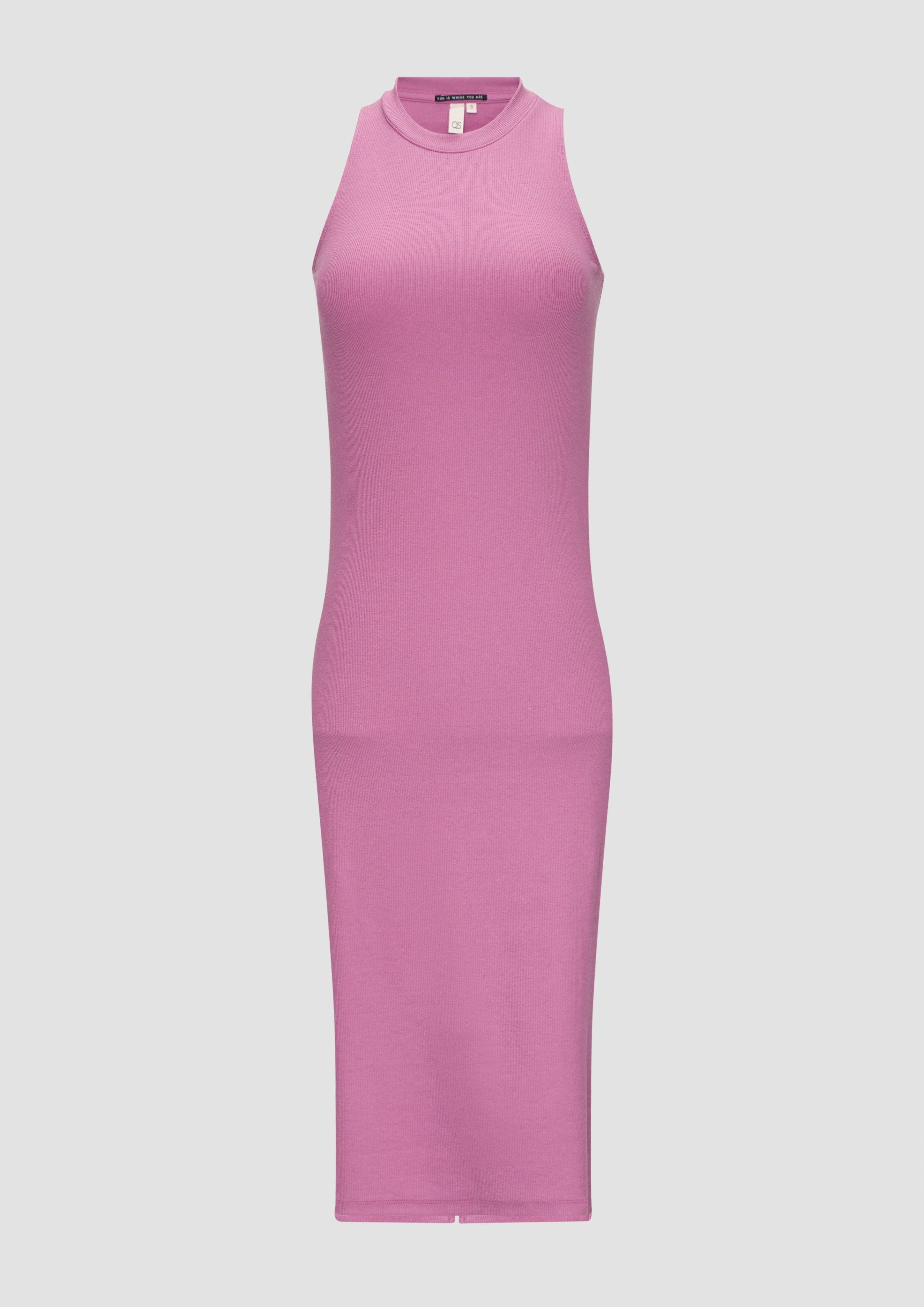 QS Minikleid Elastisches Rippkleid im Slim günstig online kaufen