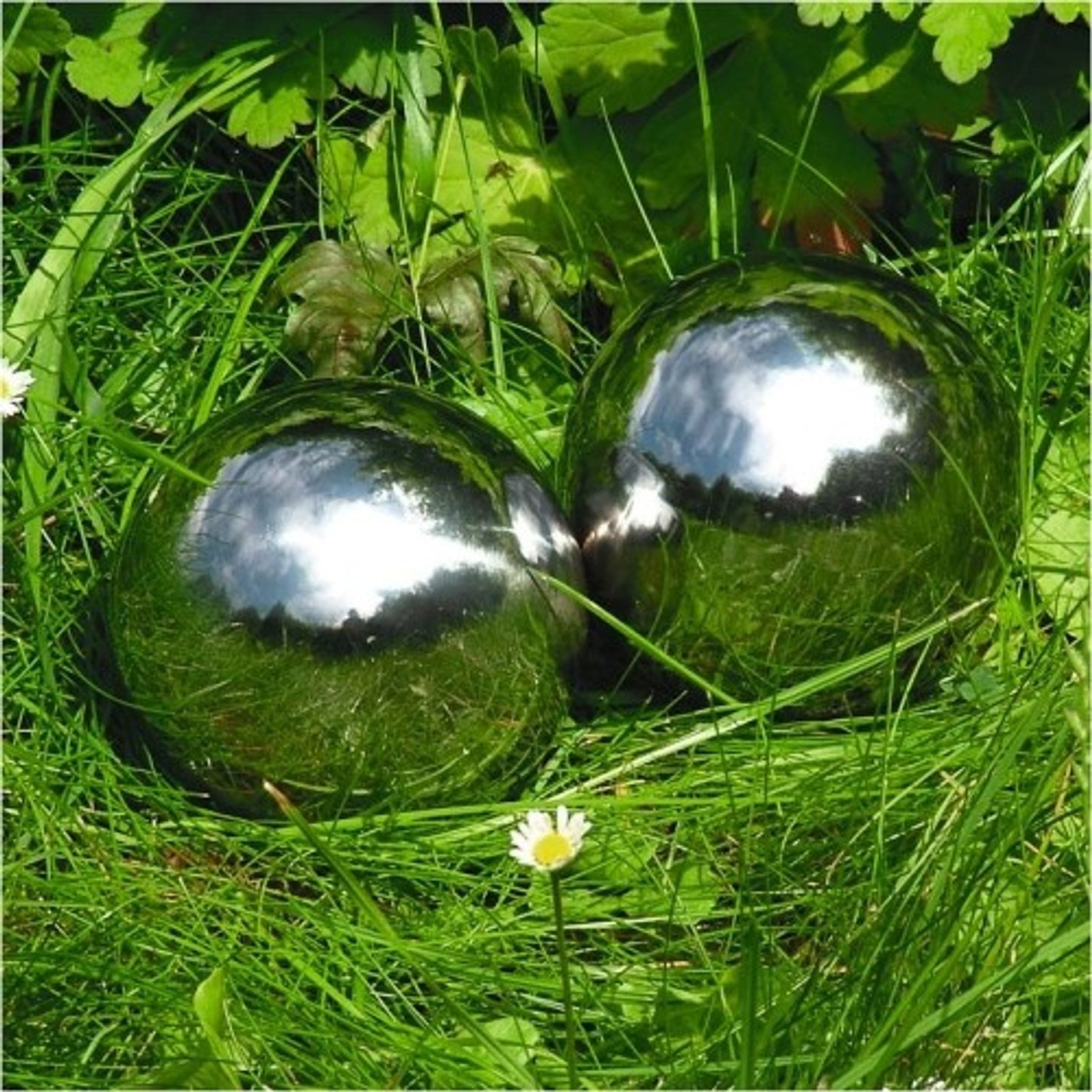 BURI Dekobaum Deko-Kugel 2er-Set