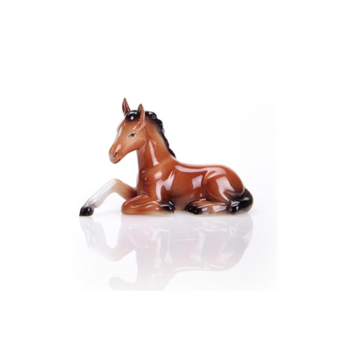 Porzellan Dekofigur - & 00705/40 Apel Pferd Wagner