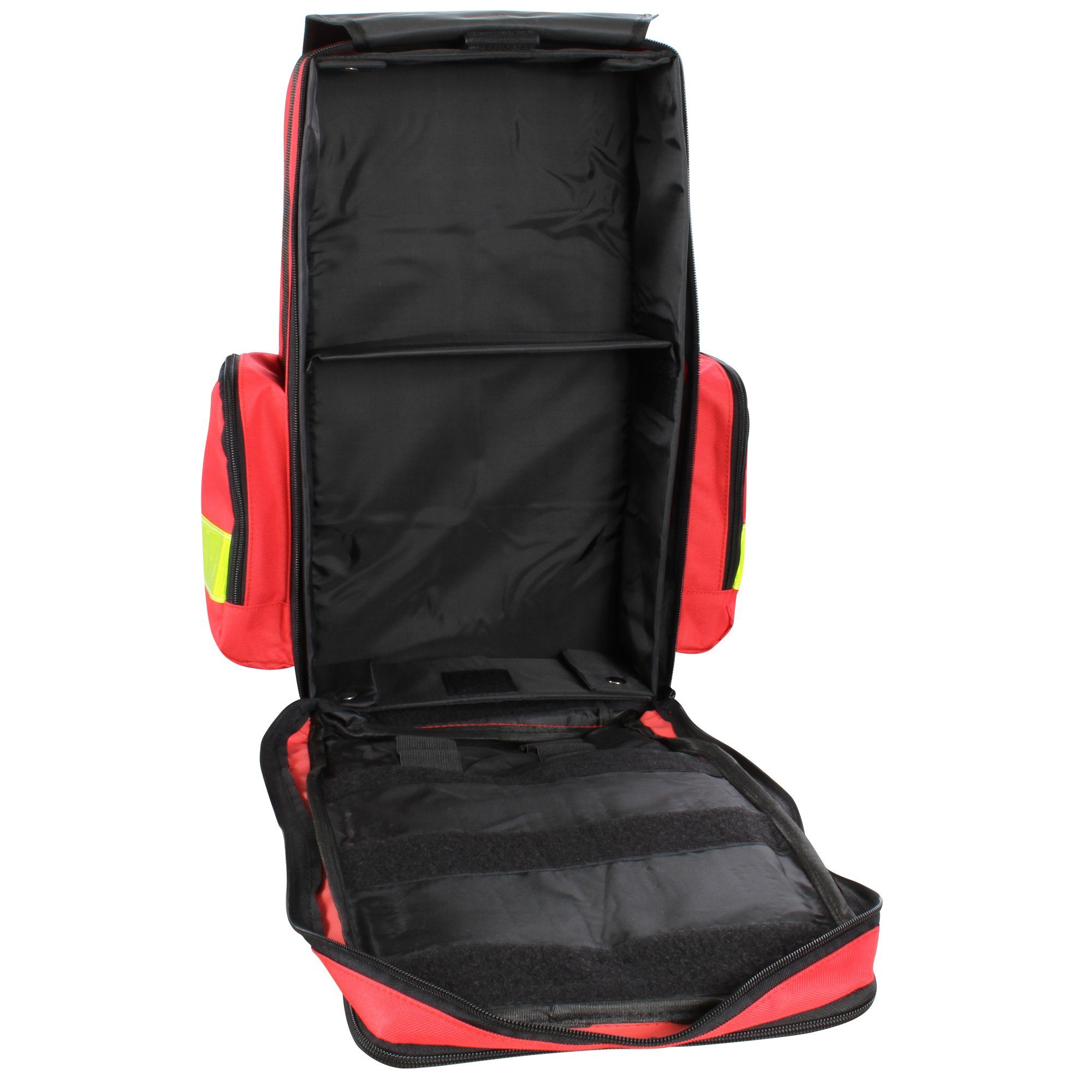 SANISMART Arzttasche Notfallrucksack MEDICUS M Rot Nylon 46 x 30 x 17 cm