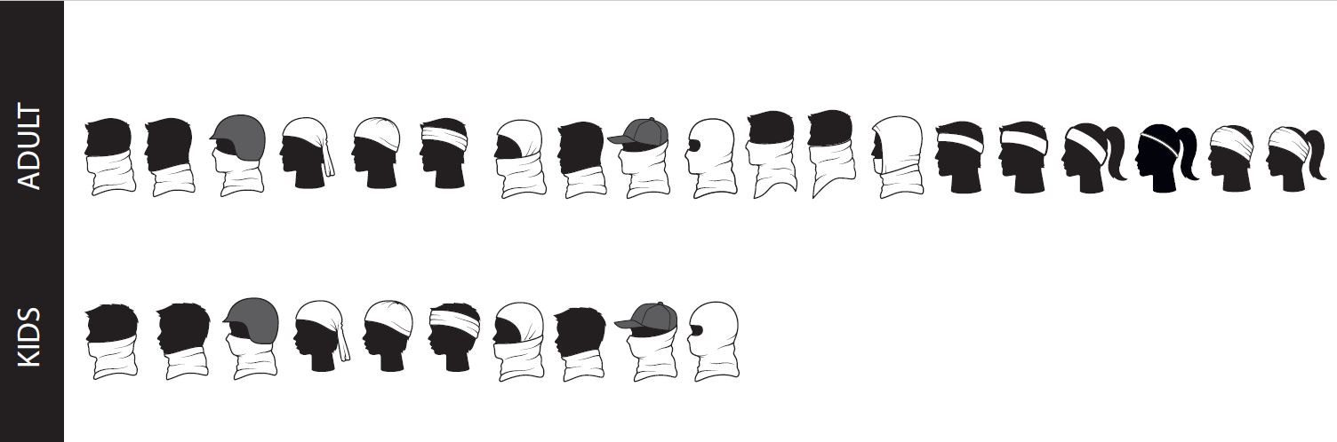 Buff Multifunktionstuch BUFF® Original Multifunktionstuch New Cashmere Red