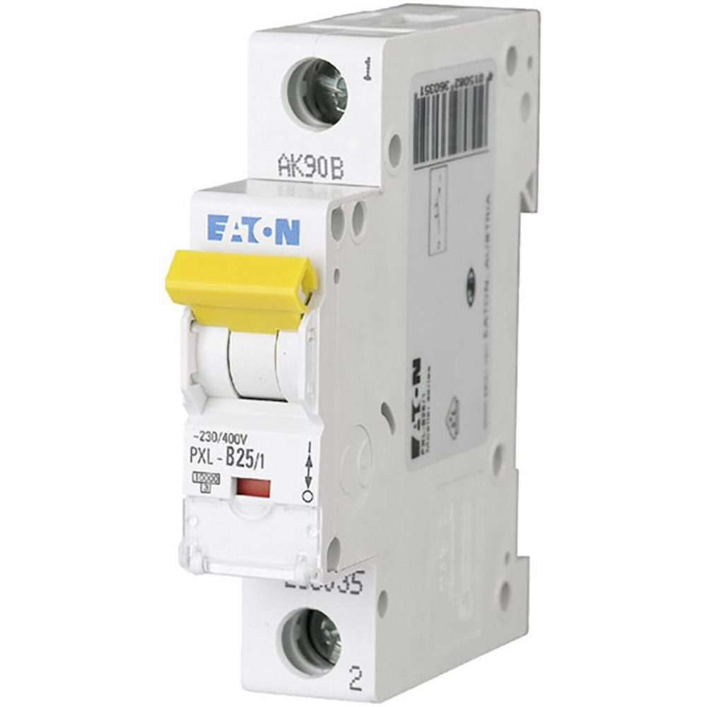 A Eaton 1polig Leitungsschutzschalter 230 V/AC Schalter EATON 25 PXL-C25/1 236061