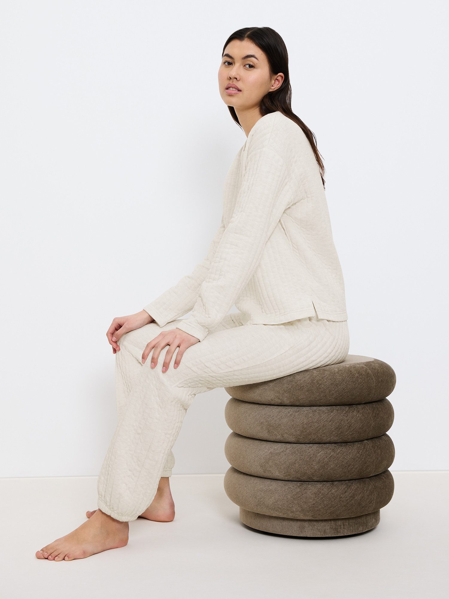 Triumph Pyjamashorts Cozy Comfort Trouser Quilted warmer Steppstoff - Gesäßtasche - moderner Look