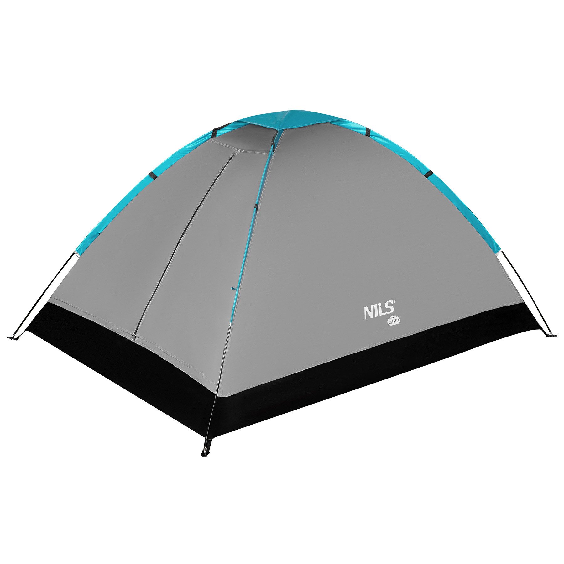 Kuppelzelt Camping Outdoor Zelt Grau Campingzelt Festivalzelt