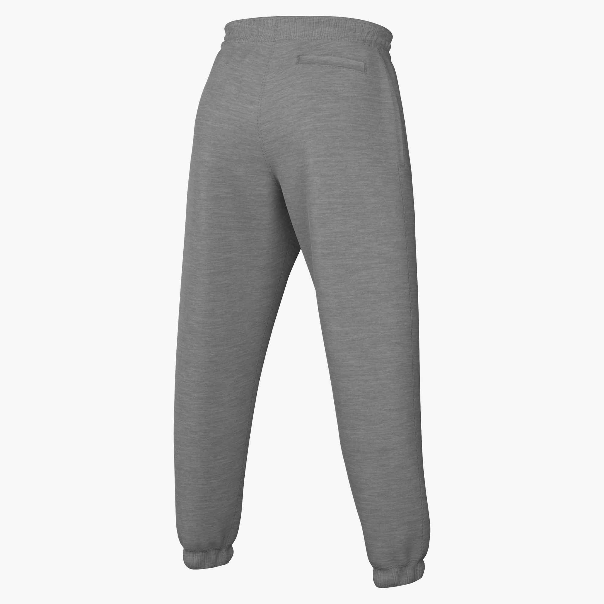 Nike Sportswear Sporthose M NK CLUB BB CUFF PANT aus Baumwolle und Polyester, mit angerautem Fleece