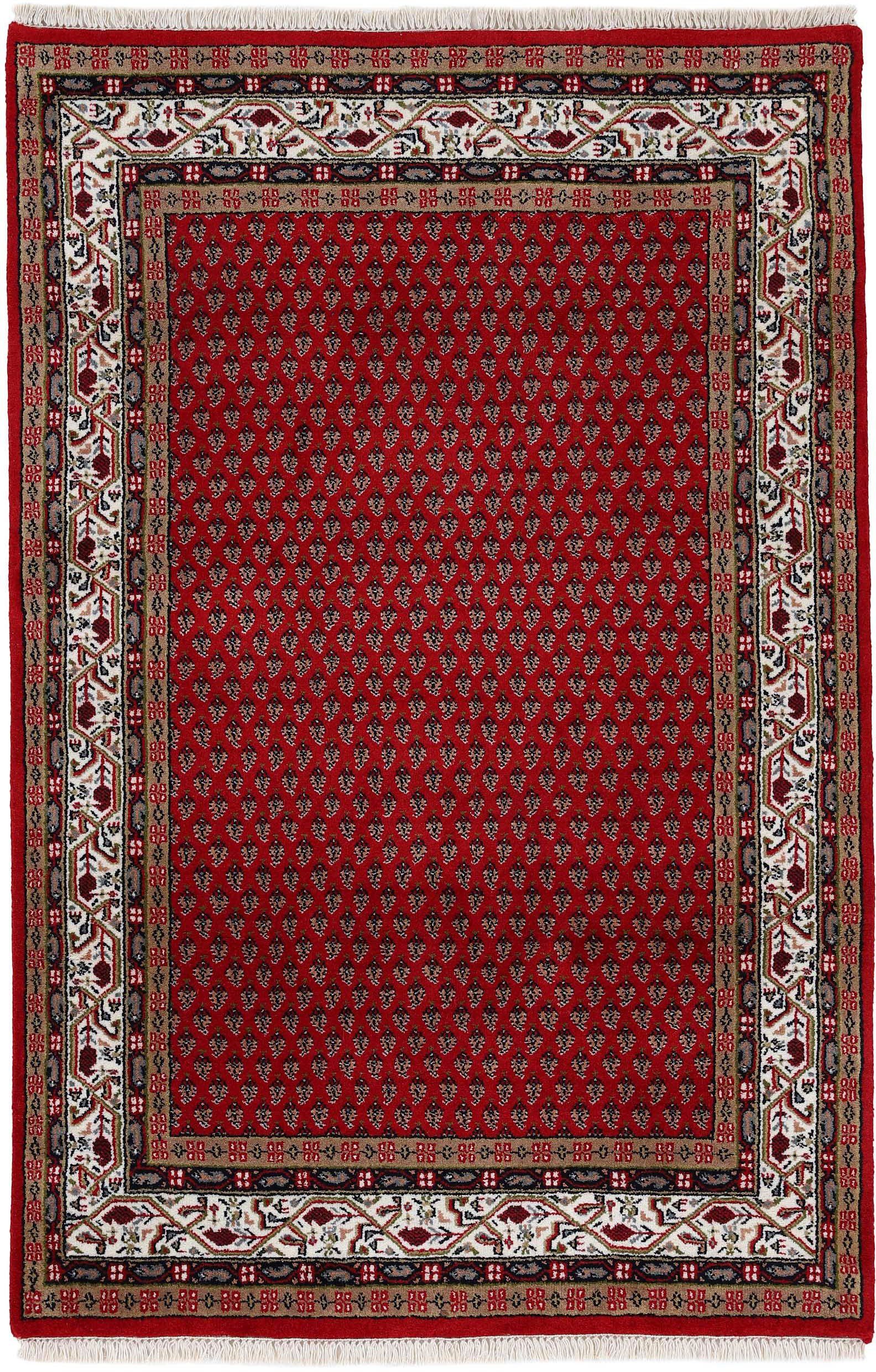 Woven Arts Orientteppich Mir, auch als Läufer, rechteckig, Höhe: 15 mm, handgeknüpft, Wohnzimmer, reine Wolle