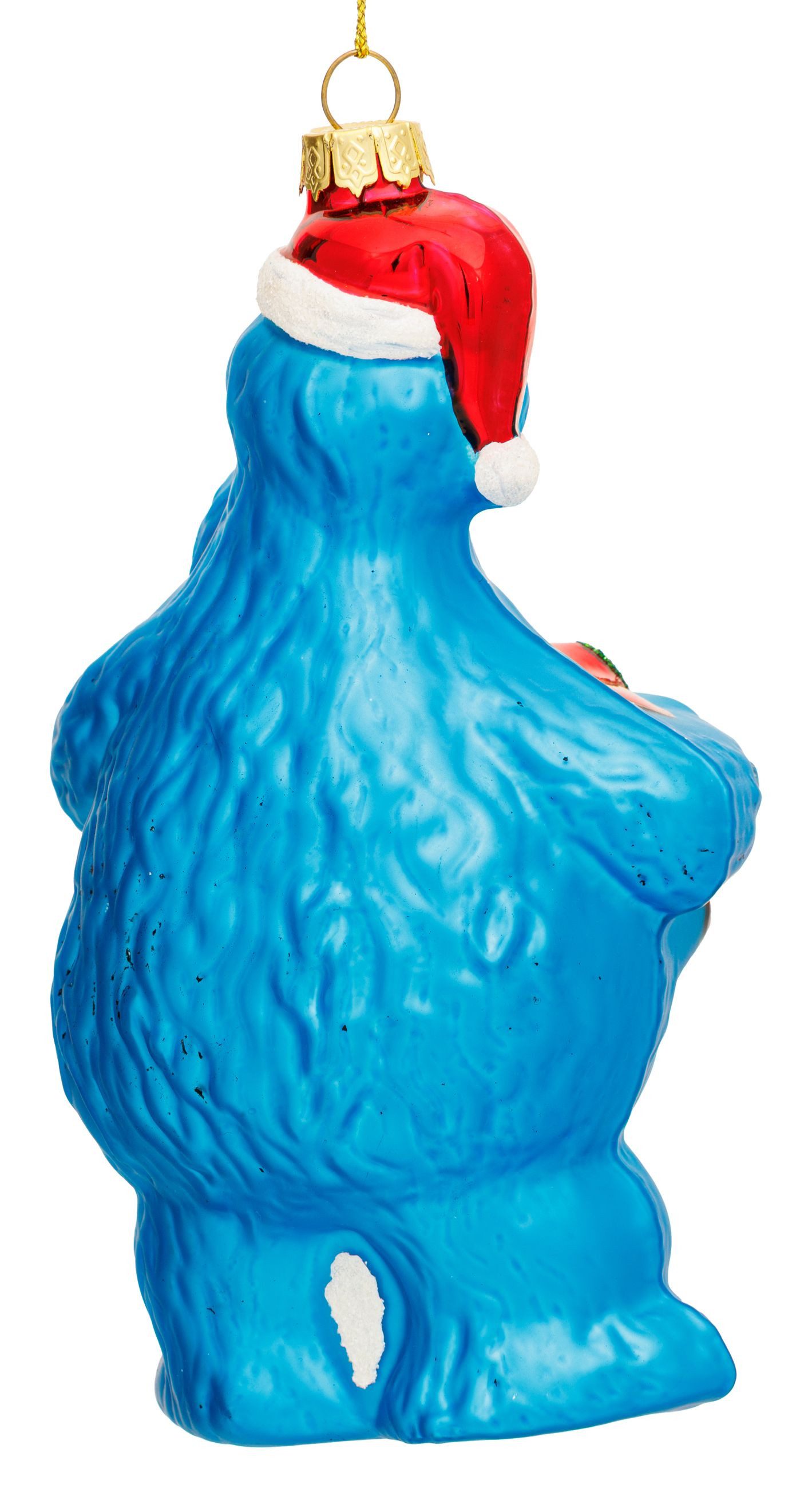 SIKORA Weihnachtsbaumkugel Krümelmonster Glas Weihnachtskugel Anhänger Christbaumschmuck LI-BS008 – Bild 4 von 5
