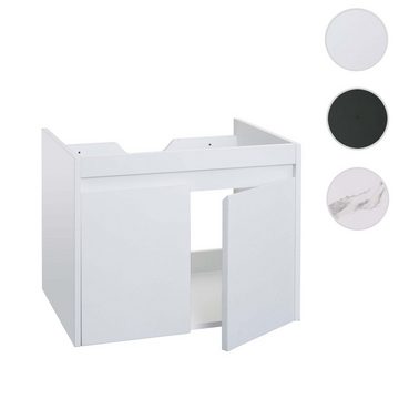 MCW Waschbeckenunterschrank MCW-L86-U Soft-Close-System, Aussparung für Siphon