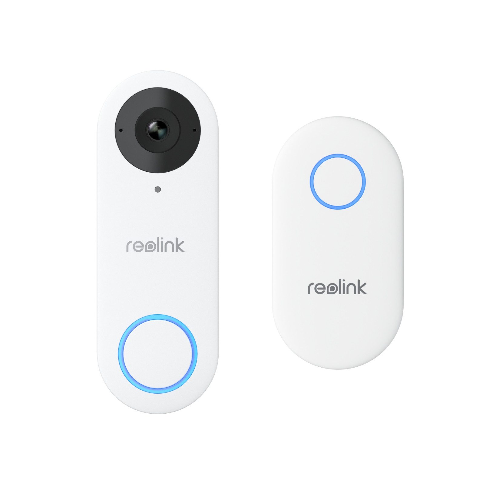 Reolink Smart Home Türklingel Video Doorbell PoE 5MP (Außenbereich, Gegensprechfunktion,180° Ultraweitwinkel,Personenerkennung,IP65)