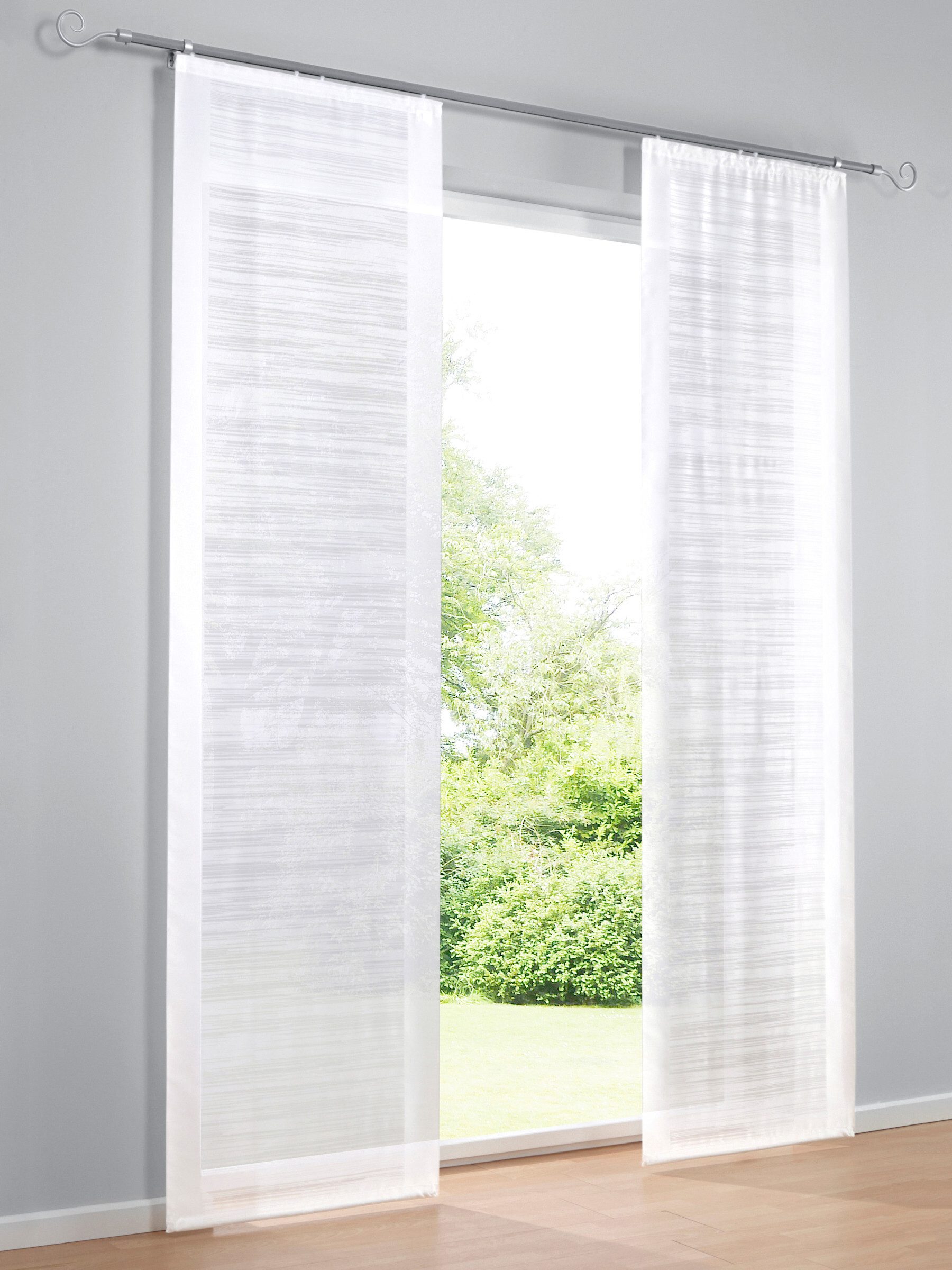 heine Gardine Schiebevorhang, (1 St), halbtransparent, günstig online kaufen