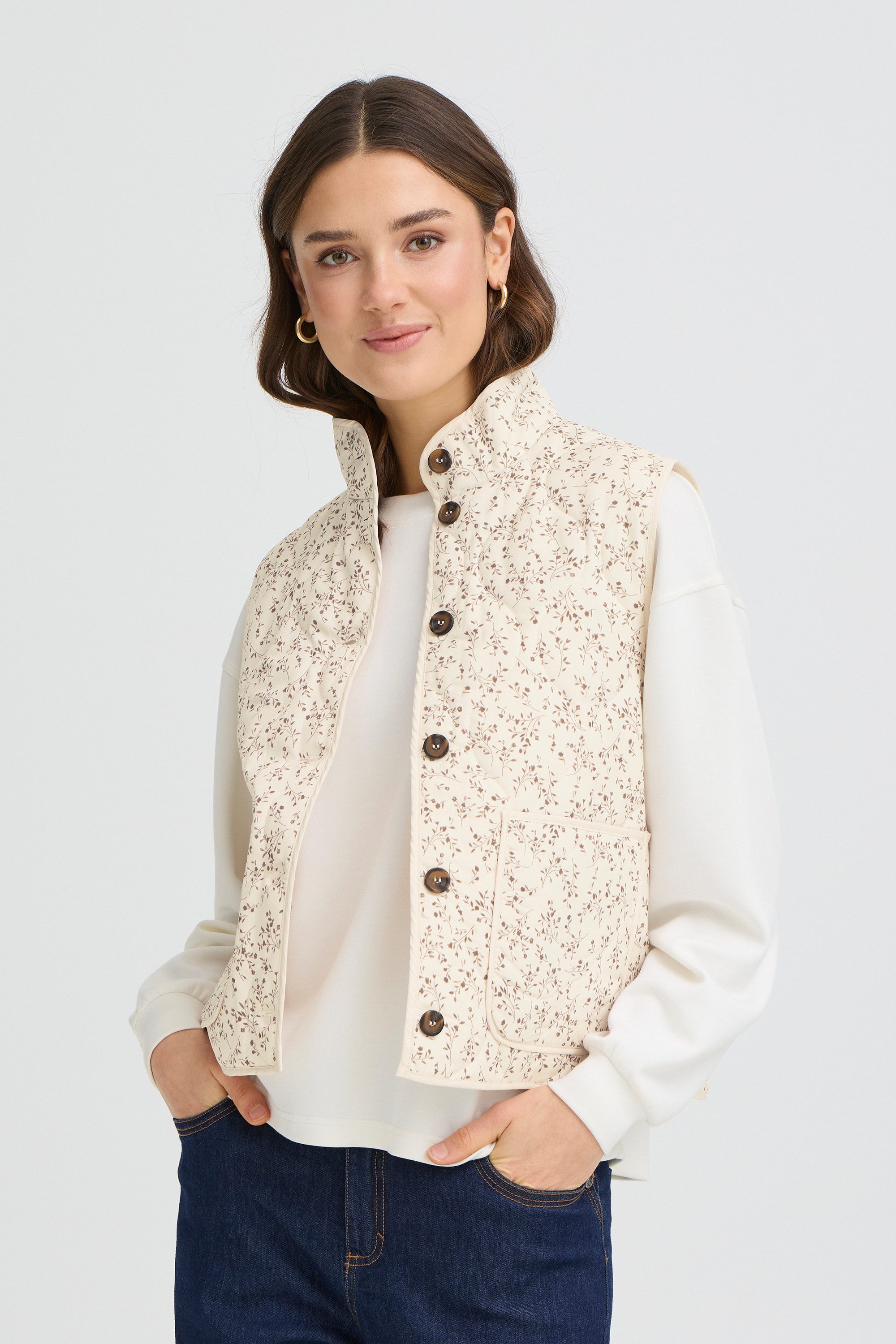 fransa Shirtweste Weste FRCLAUDINE