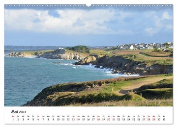 CALVENDO Wandkalender Bretagne. Département Finistère - Côte des Abers (Premium, hochwertiger DIN A2 Wandkalender 2023, Kunstdruck in Hochglanz)