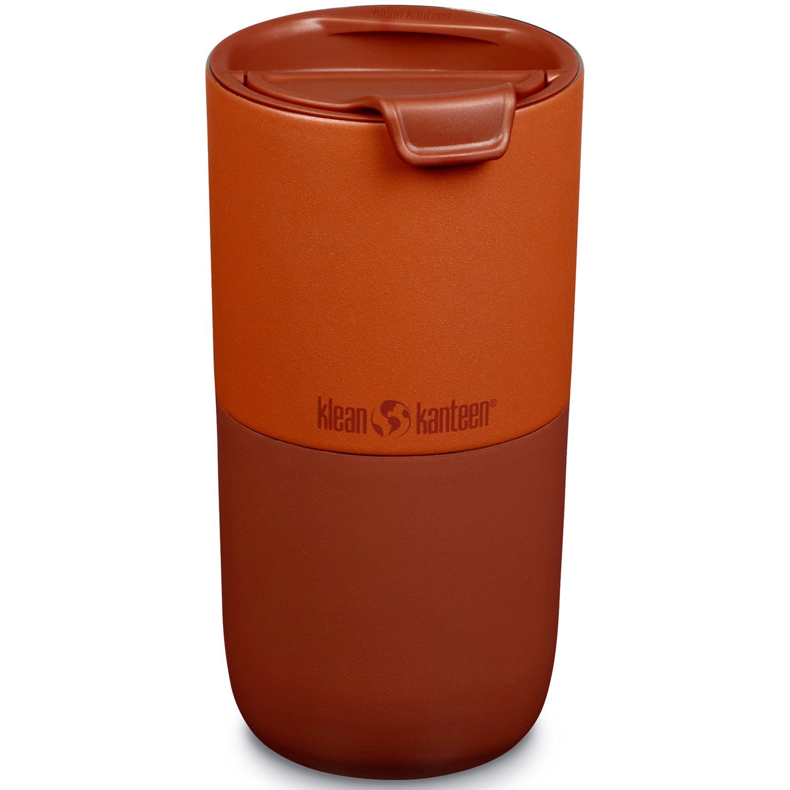 Klean Kanteen Thermobecher Thermobecher Rise Tumbler Flip Lid, 18/8 Edelstahl, Silikon, Polypropylen (BPA-frei), Kaffee Isolier Becher 473 ml Autumn Glaze