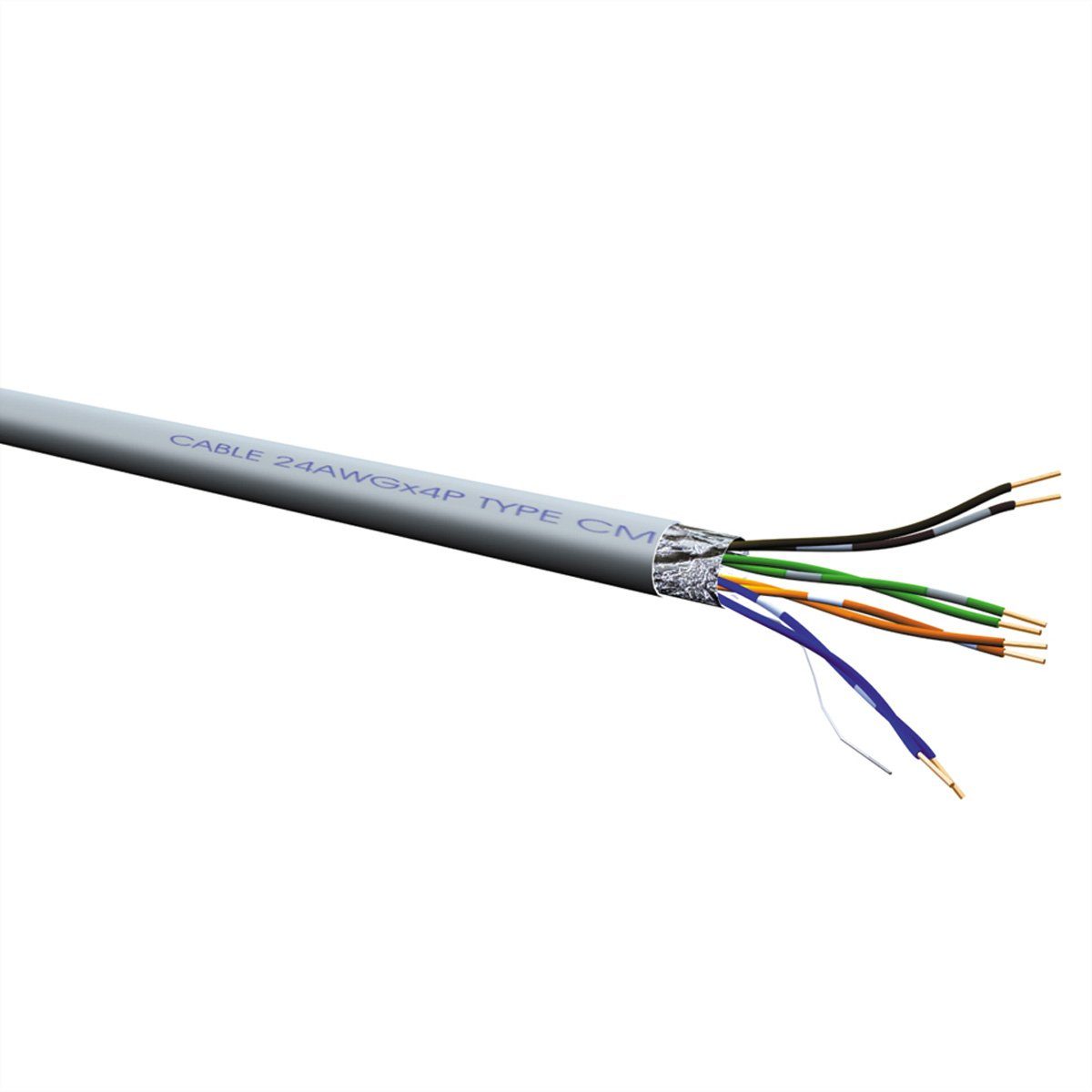 VALUE FTP Kabel Cat.5e (Class D), Massivdraht, Eca LAN-Kabel, (30000.0 cm)