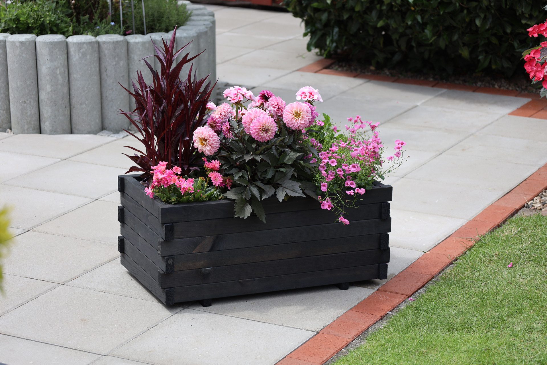 promadino Blumenkasten Lucca, BxTxH: 69x39x30 cm