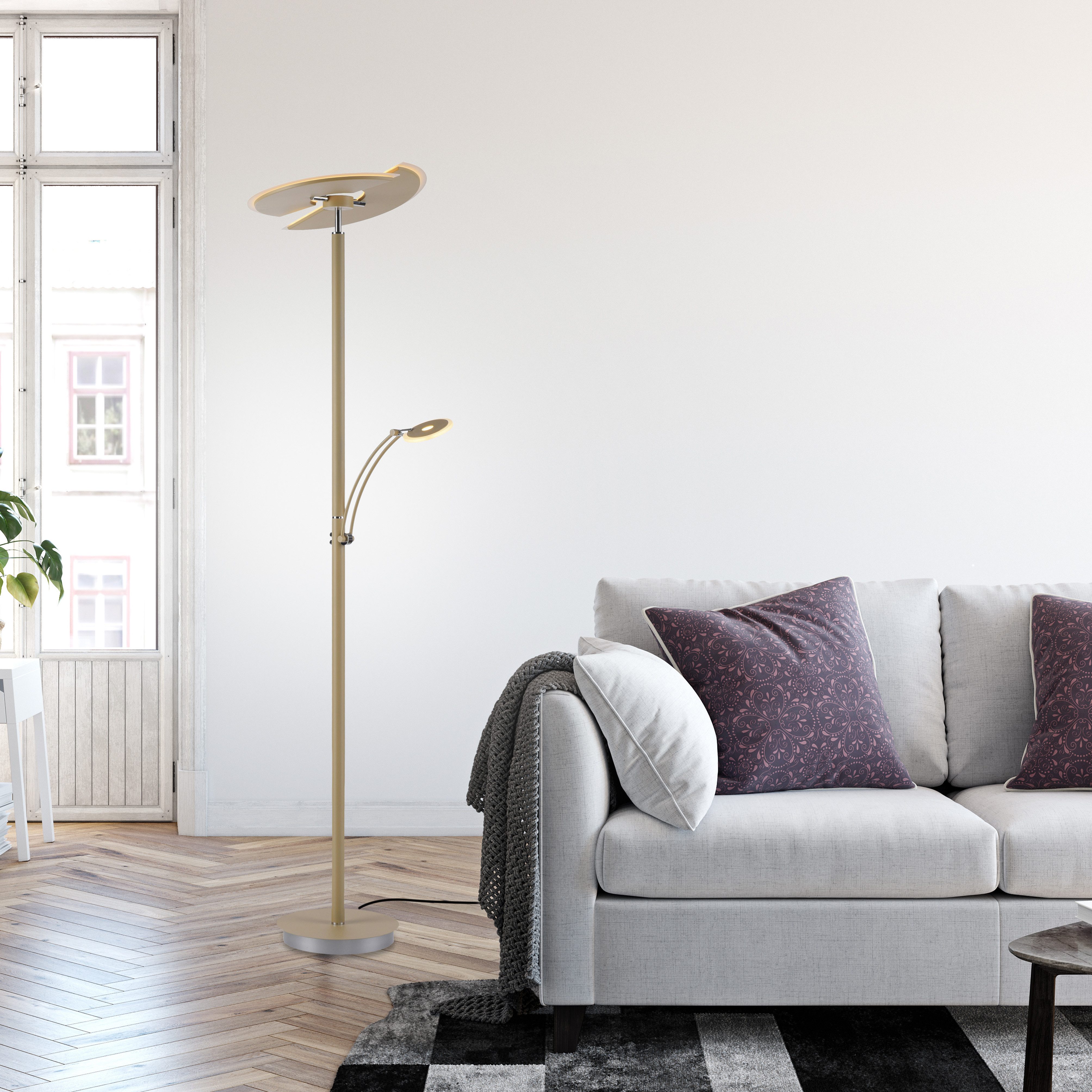 Paul Neuhaus LED Deckenfluter ARTUR, Farbsteuerung, LED fest integriert, wa günstig online kaufen