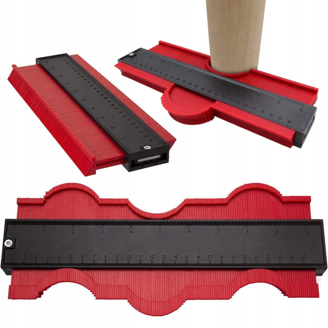 VERK GROUP Konturenlehre Konturenlehre 130/260 mm Profillehre Abtastschablone Messlehre, max. 260 mm, 2 Größen, präzise Abnahme