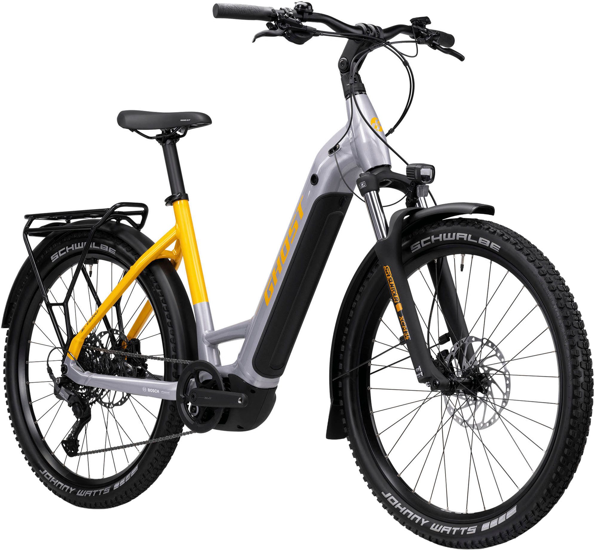 Ghost E-Bike Mountainbike E-Teru Universal EQ Low, 10 Gang Shimano Cues U6000 Shadow+ Schaltwerk, Kettenschaltung, Mittelmotor, 600 Wh