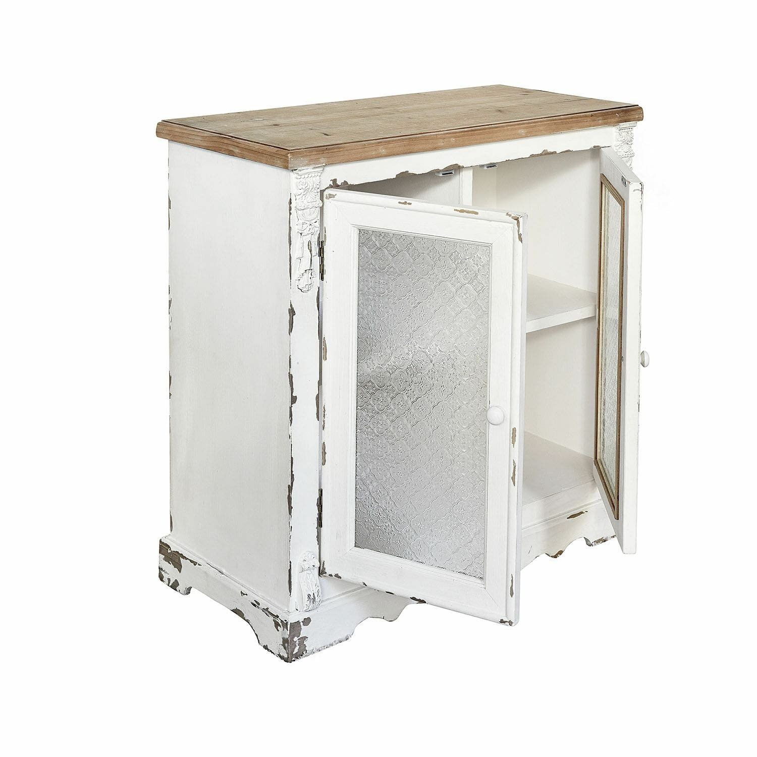 Mirabeau Kommode Kommode South Yarmouth antikweiß/braun