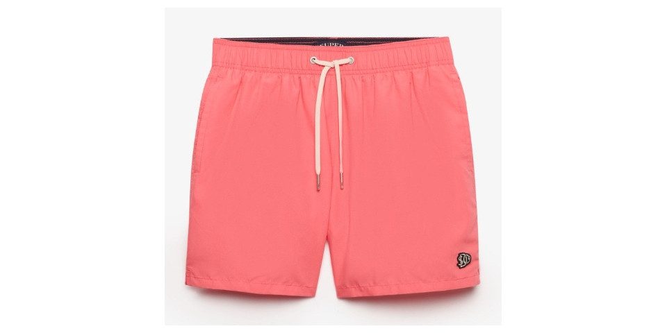 Badeshorts EMBROIDERED LOGO 15 SWIM SHORT SUGAR CORAL
