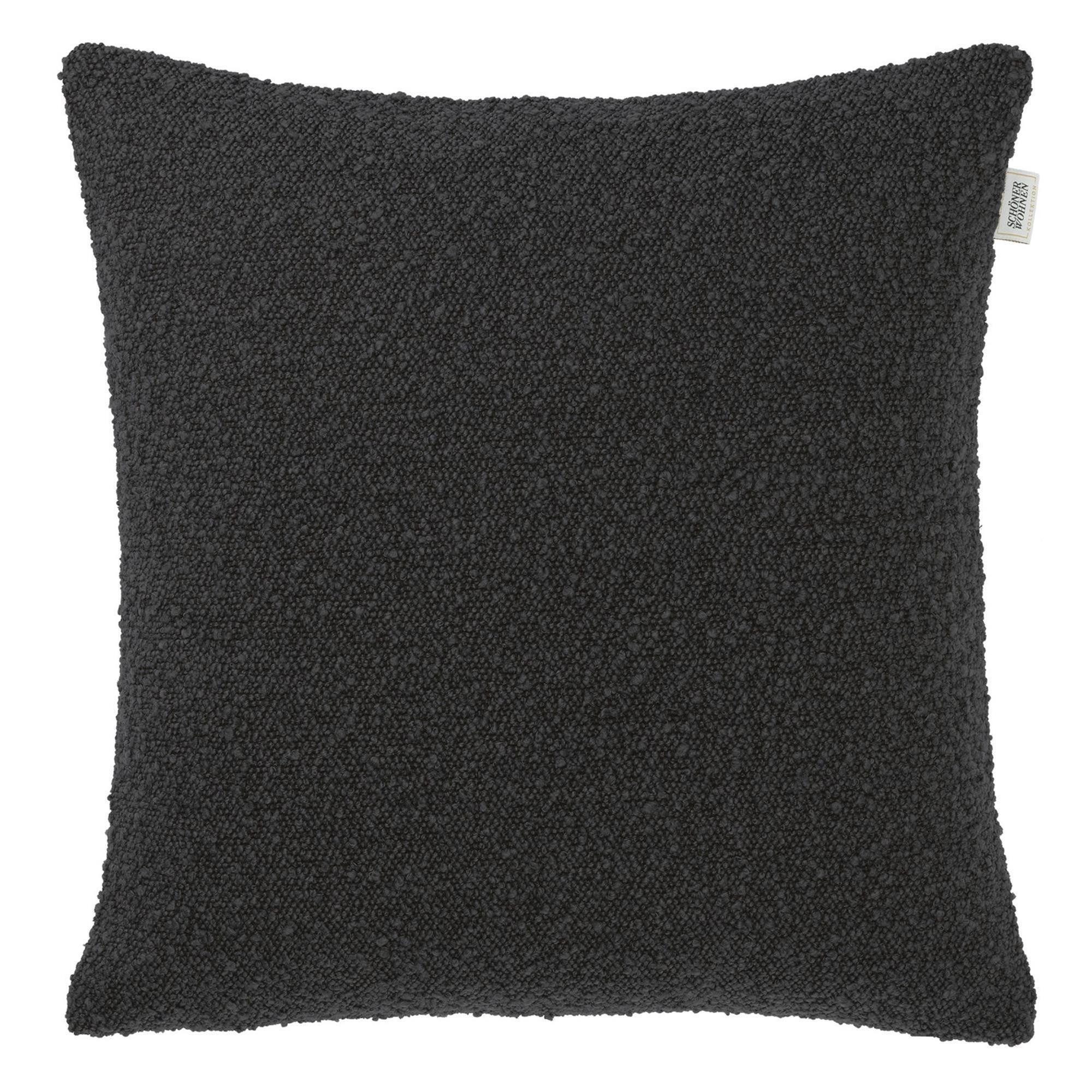 SCHÖNER WOHNEN-Kollektion Подушкиhülle BAY Zierkissenhülle ohne Füllung, (1 Stück), 43 x 43 cm in Schwarz