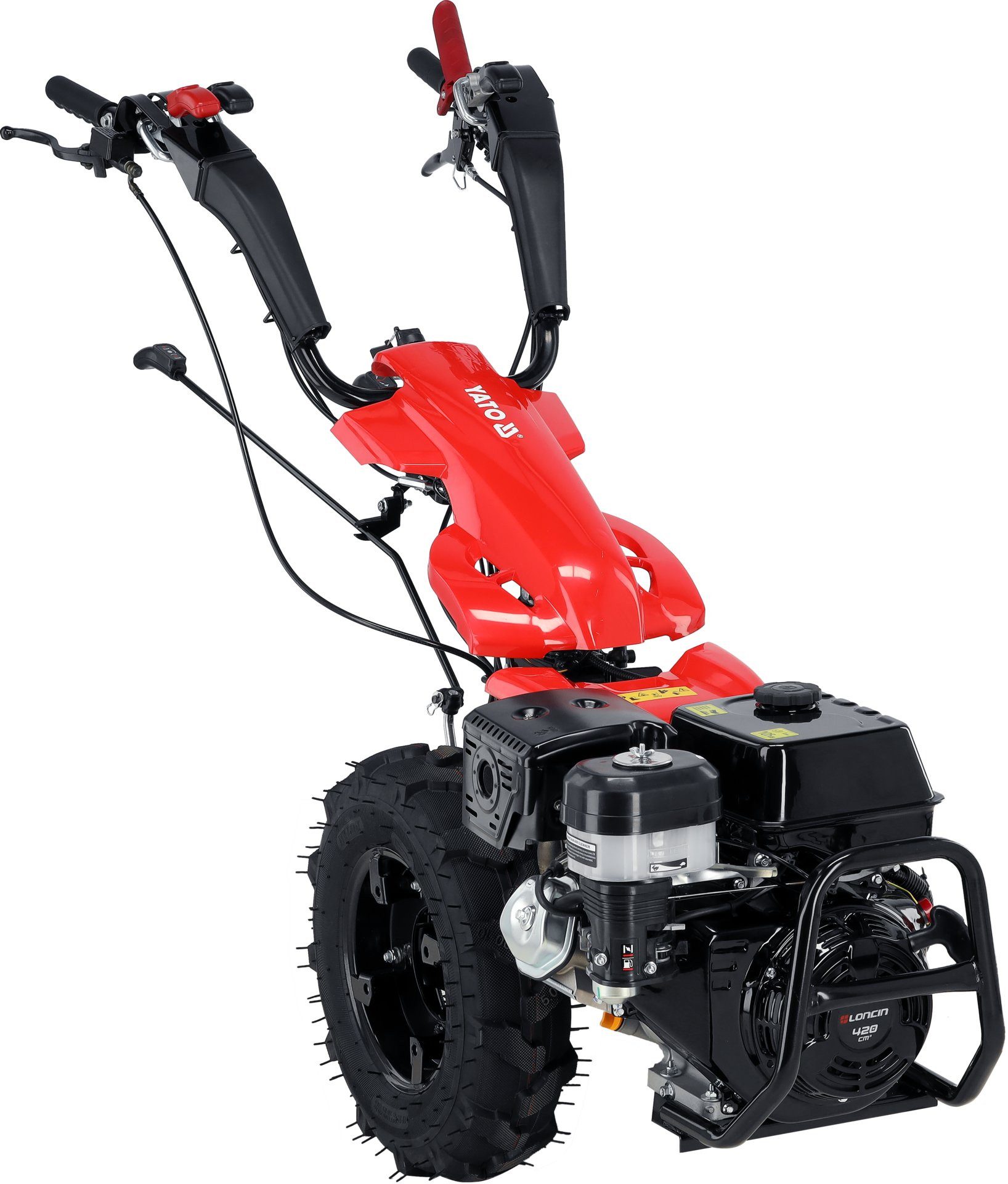 Yato Einachsschlepper Benzin Einachsschlepper 9kW/12,24PS