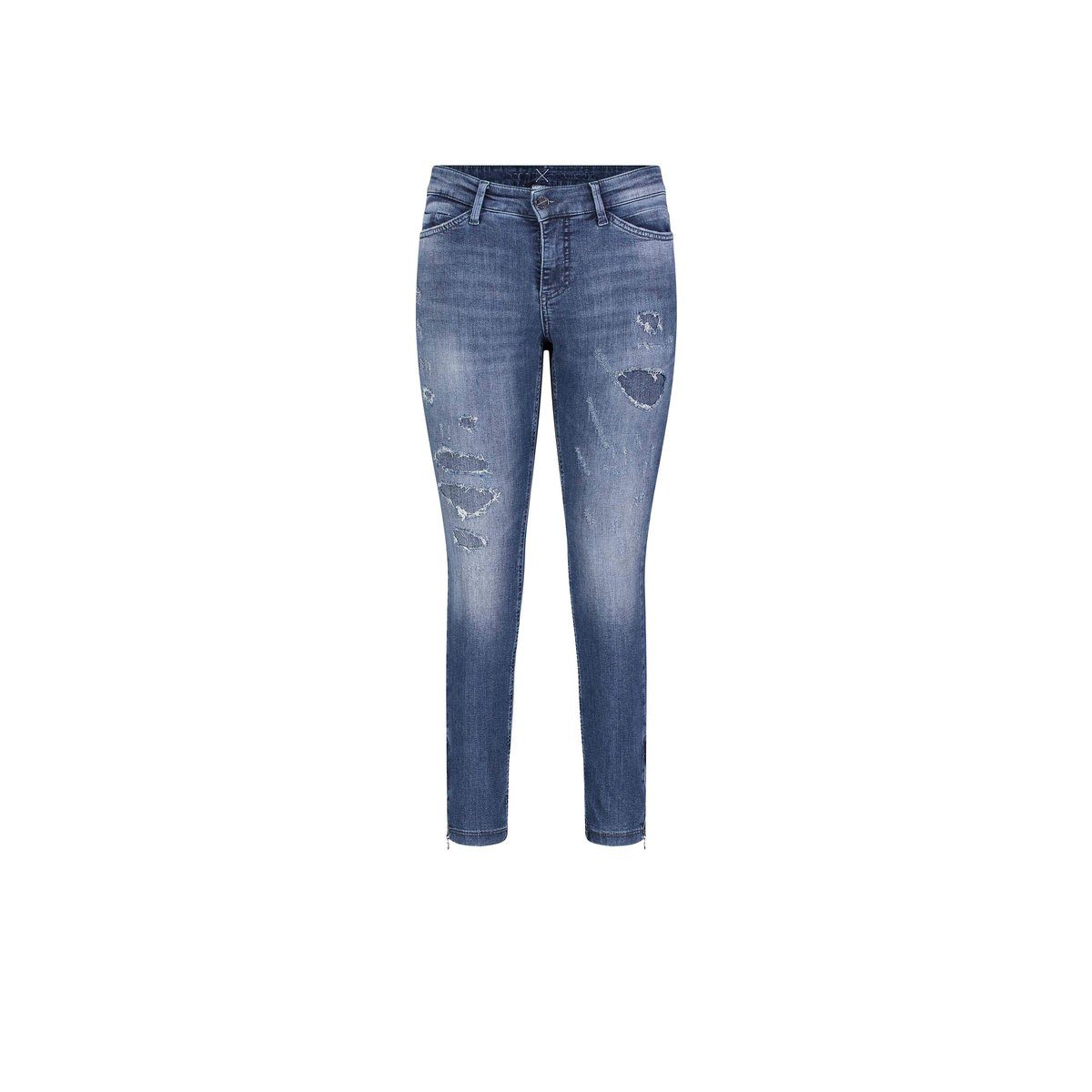 5-Pocket-Jeans MAC (1-tlg) blau