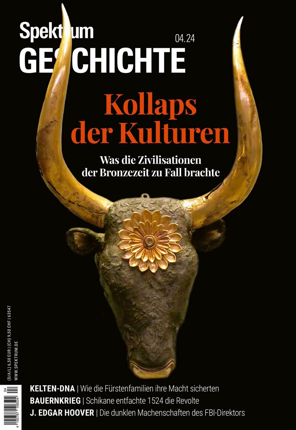 Spektrum Geschichte 4/2024 Kollaps der Kulturen / Spektrum der Wissenschaft