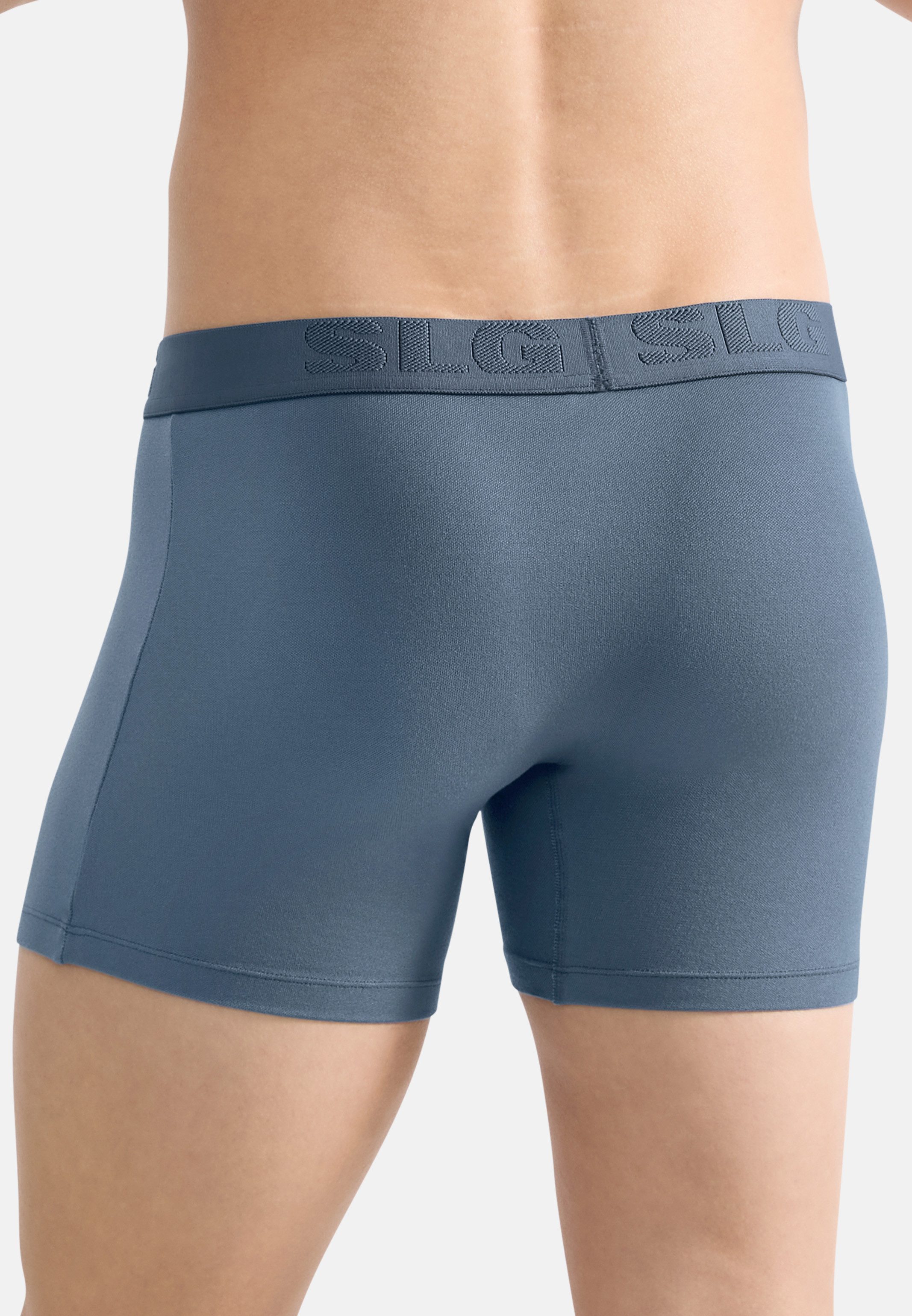 sloggi Retro Boxer 6er Pack SLG Base Soft (Spar-Set, 6-St) Long Short / Pant - ohne Eingriff - Atmungsaktiv
