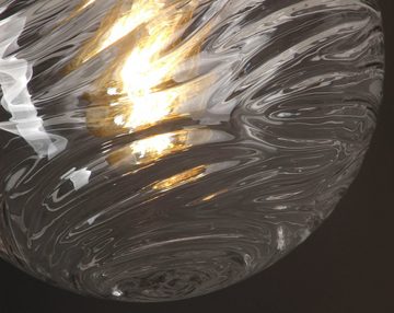 ECO-LIGHT Hängeleuchte Nereide, Leuchtmittel wechselbar, hochwertiges Glas