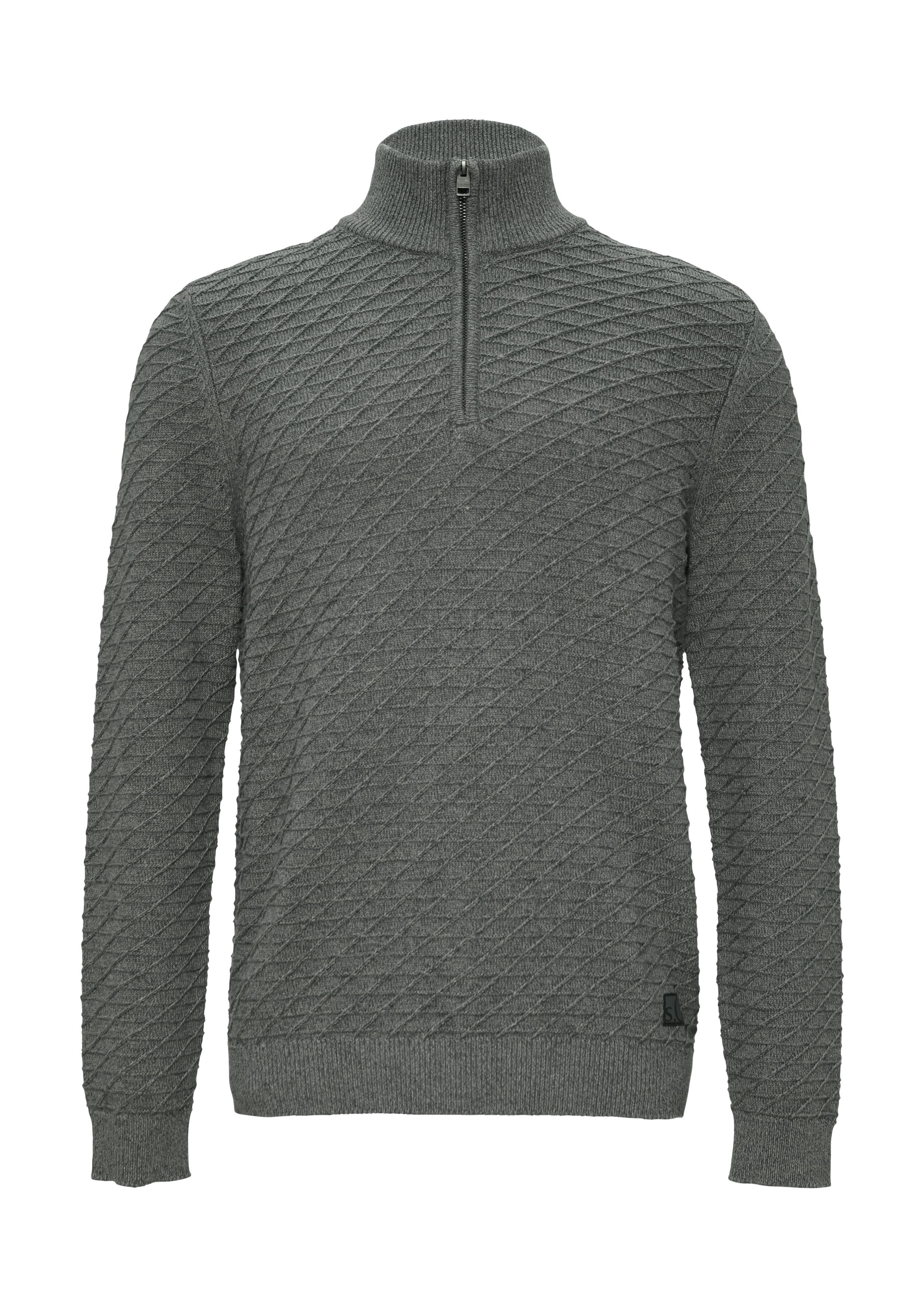 V-Ausschnitt-Pullover