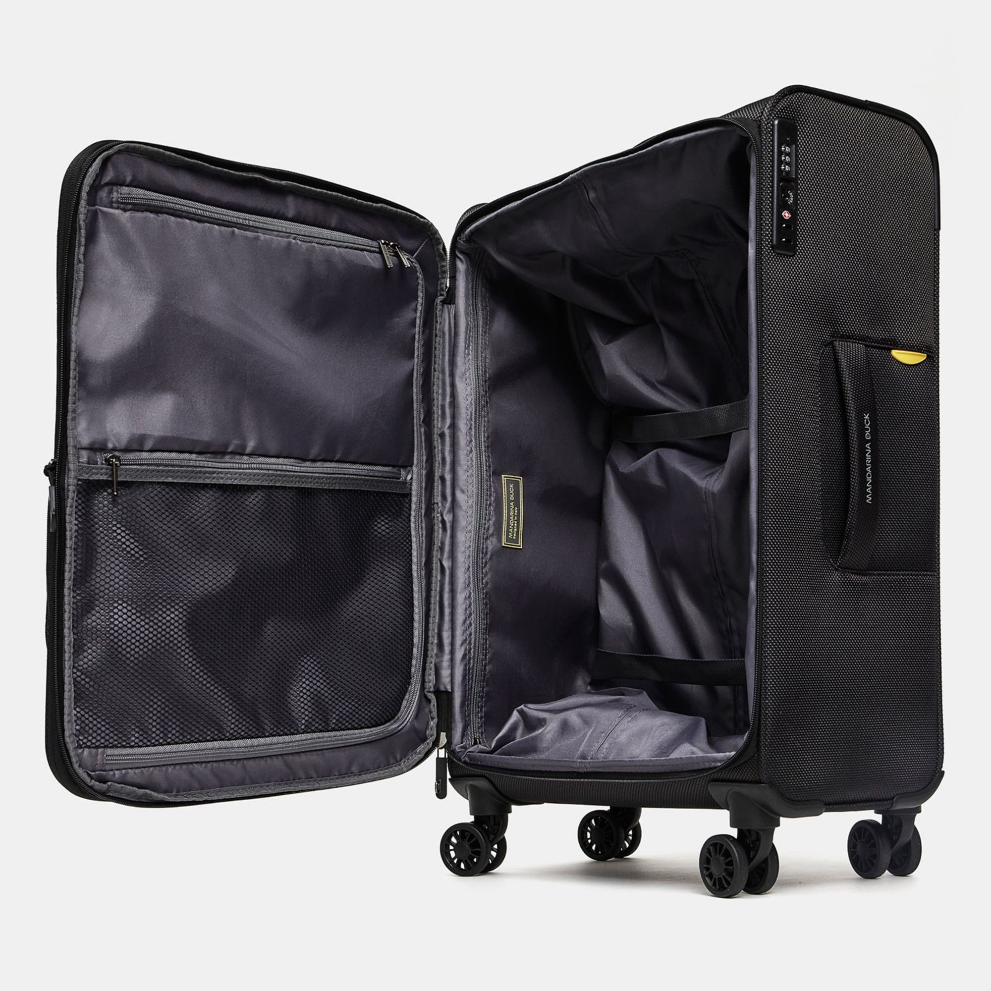 Mandarina Duck Weichgepäck-Trolley Zephyr, 4 Rollen, Polyester