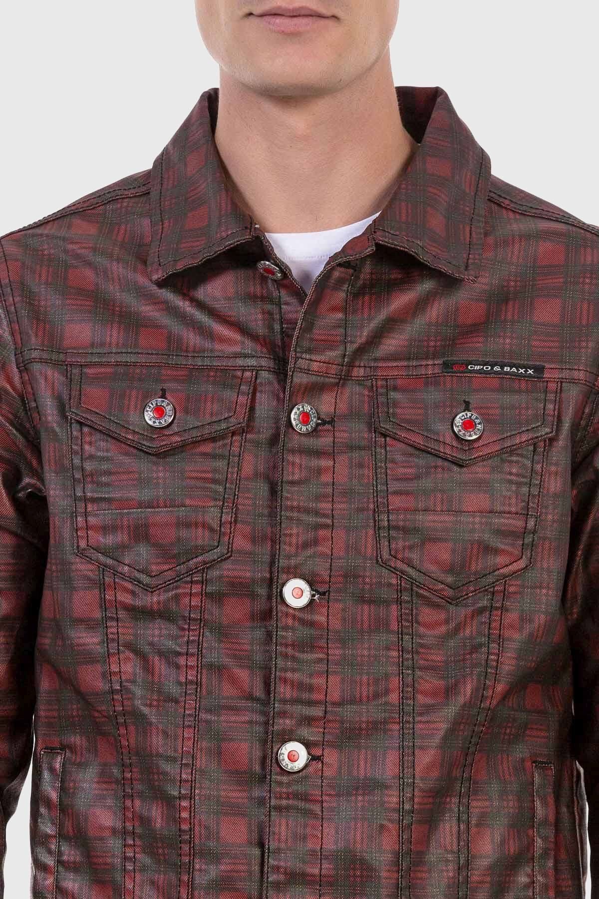 Cipo & Baxx Fieldjacket Jacket in Jeansoptik