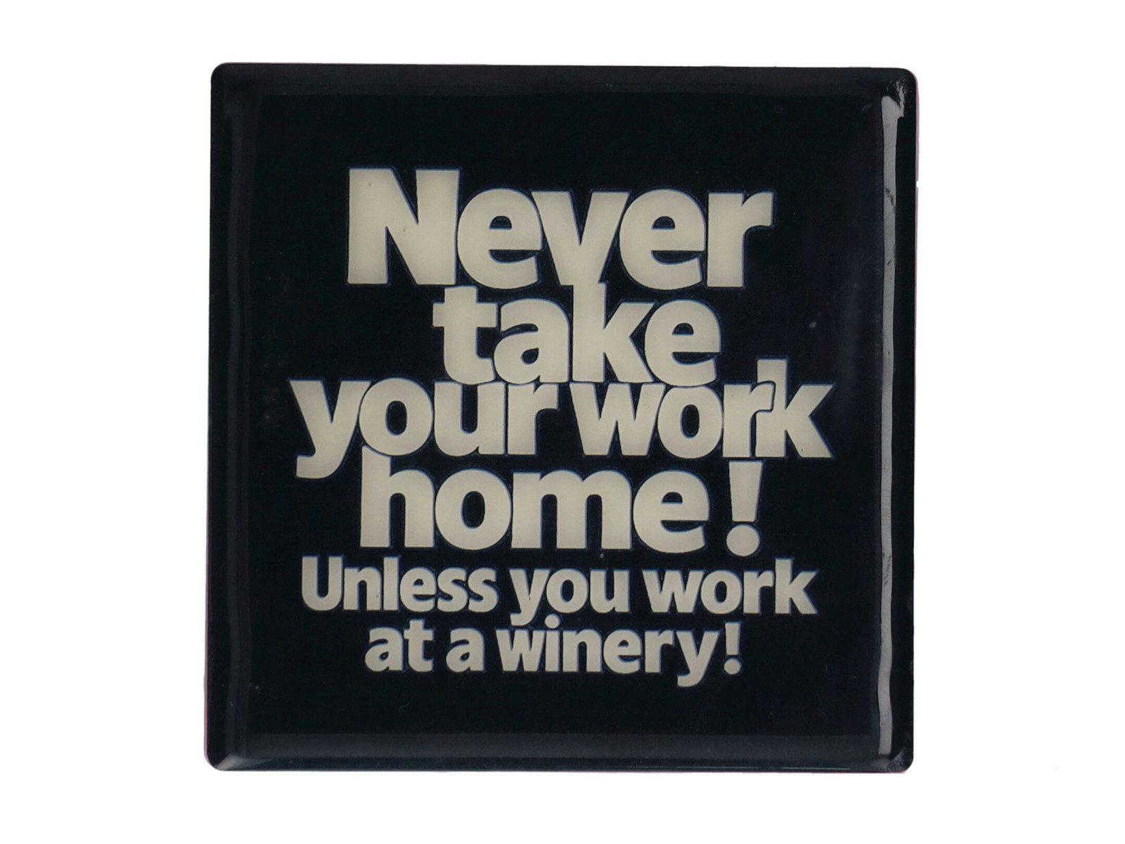 Giftcompany Platzset Love Tiles Untersetzer Work schwarz 11x11cm
