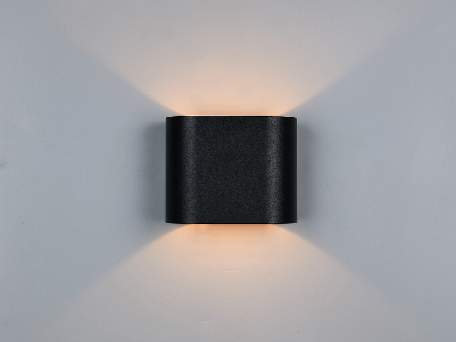 TRIO Leuchten LED Wandleuchte Up and Down, Breite 15cm, Dimmfunktion, LED wechselbar, Warmweiß, indirekt-e Wandbeleuchtung für innen, inkl. dimmbarem Leuchtmittel