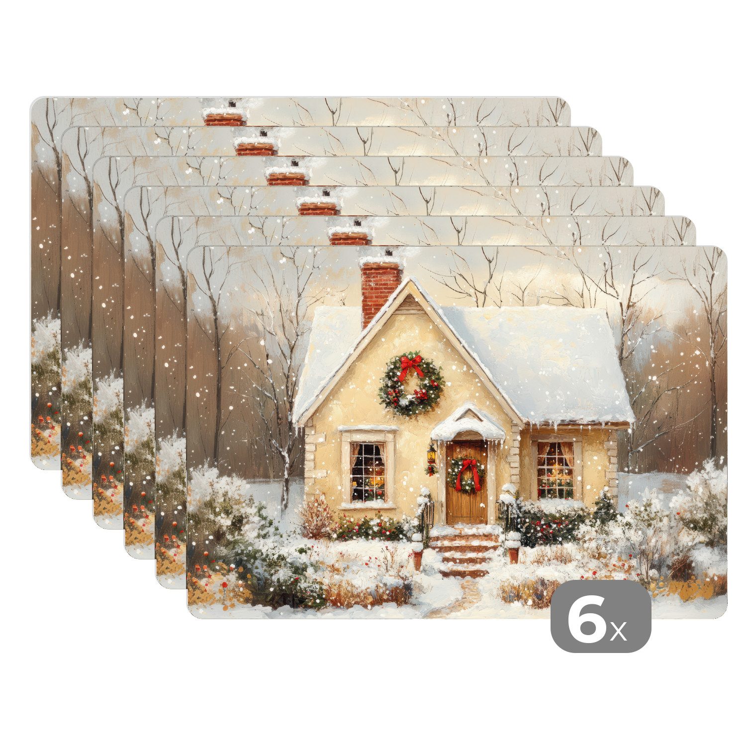MuchoWow Platzset Weihnachten - Zuhause - günstig online kaufen