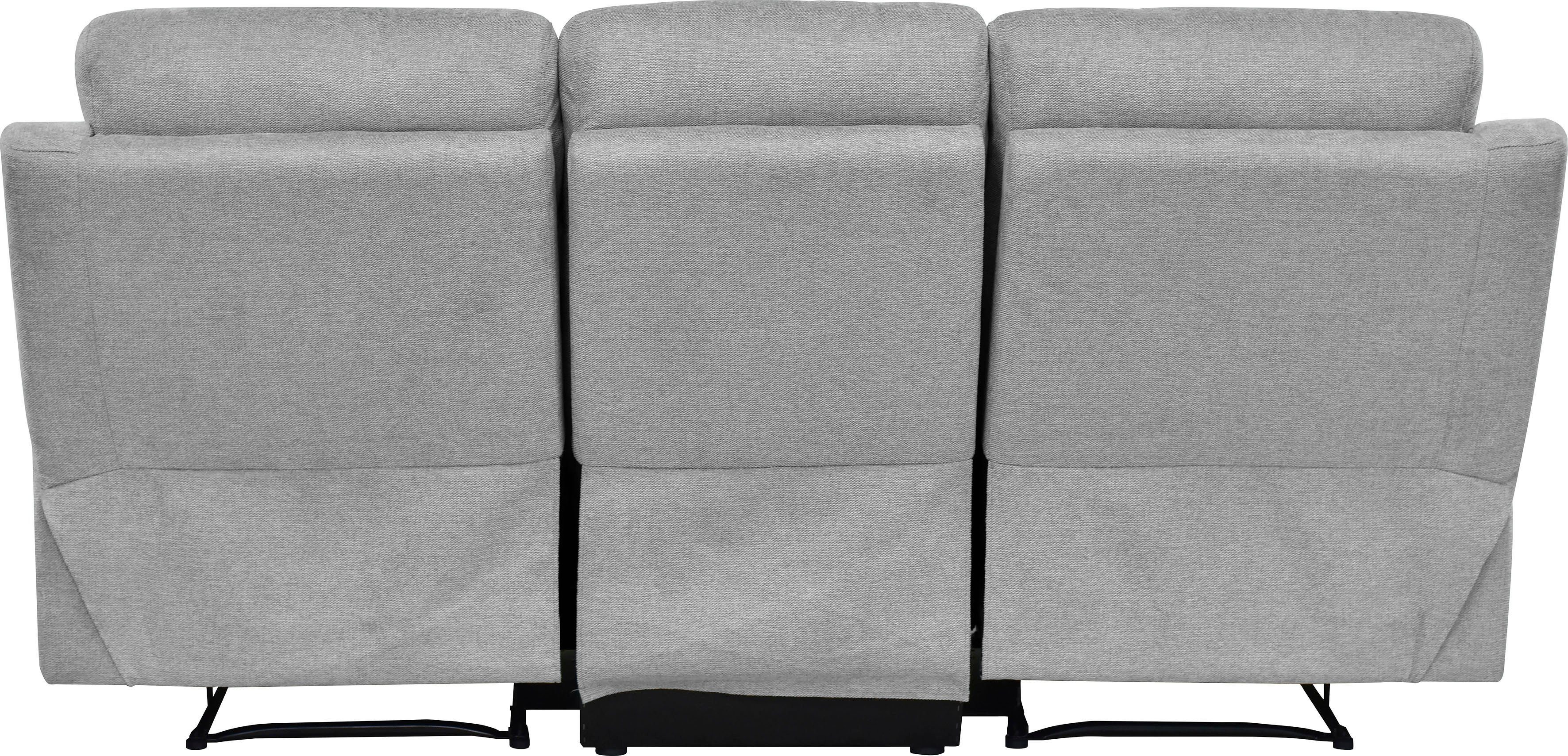 Home affaire 3-Sitzer Lannilis, mit manueller und elektrischer Relaxfunktion