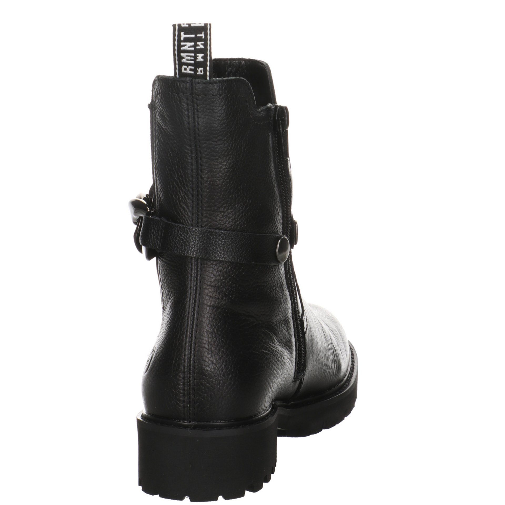 Freizeit Leder-/Textilkombination Boots Elegant Damen Stiefel Remonte Stiefel Schuhe