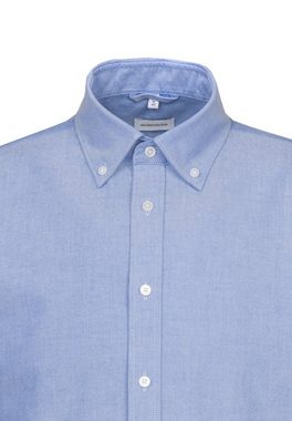 seidensticker Businesshemd Regular Regular Langarm Button-Down-Kragen Uni