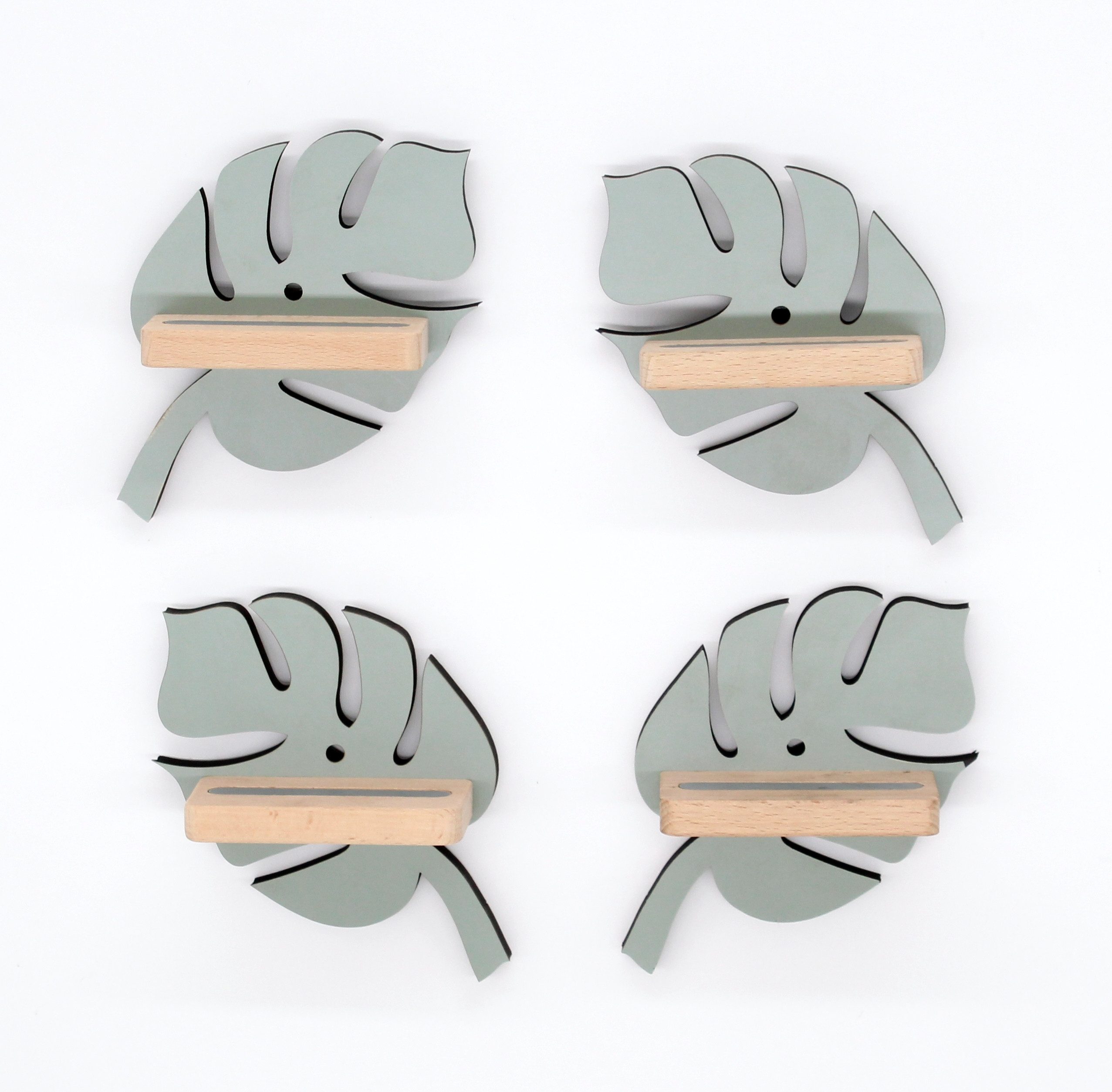 Boarti Wandregal Regal Natur Blätter Kinder Toniebox Tonies Figuren günstig online kaufen