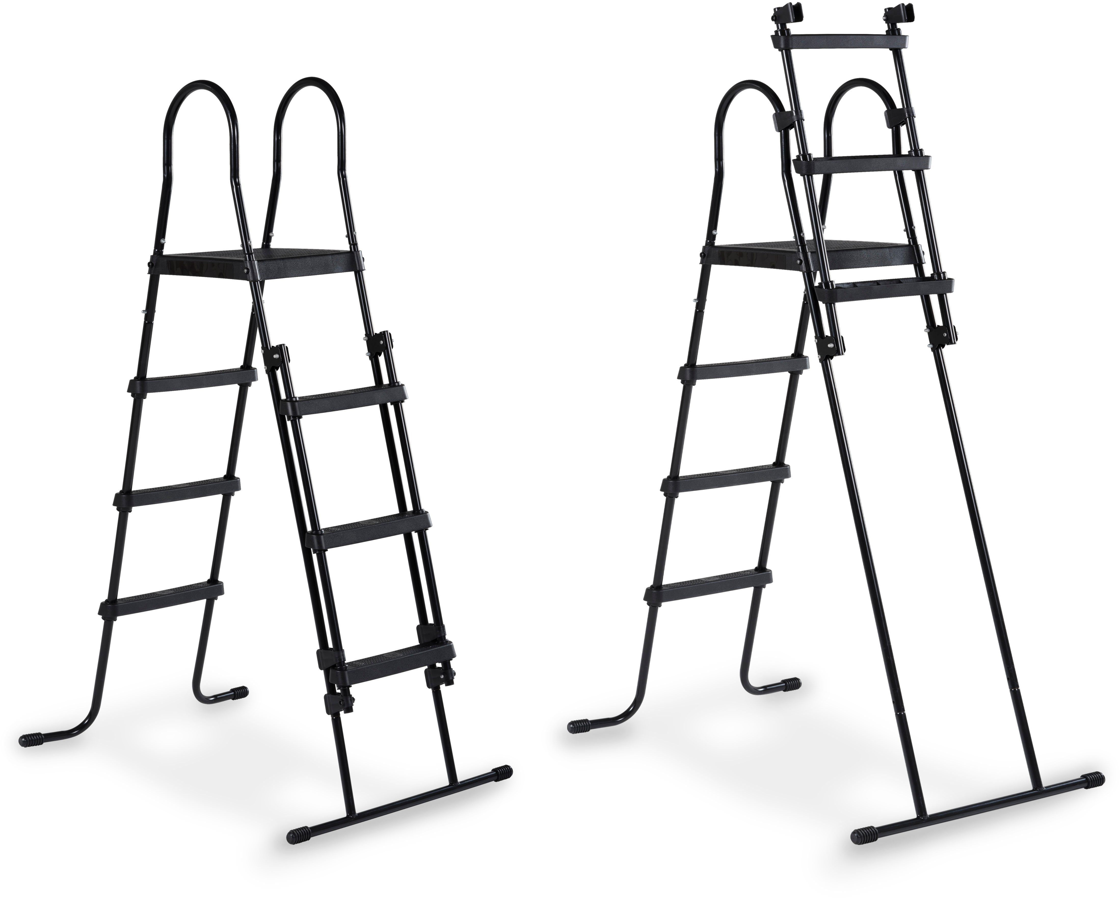 EXIT Framepool (Set, 3-tlg), BxLxH: 200x400x122 cm, mit Sandfilteranlage und Leiter