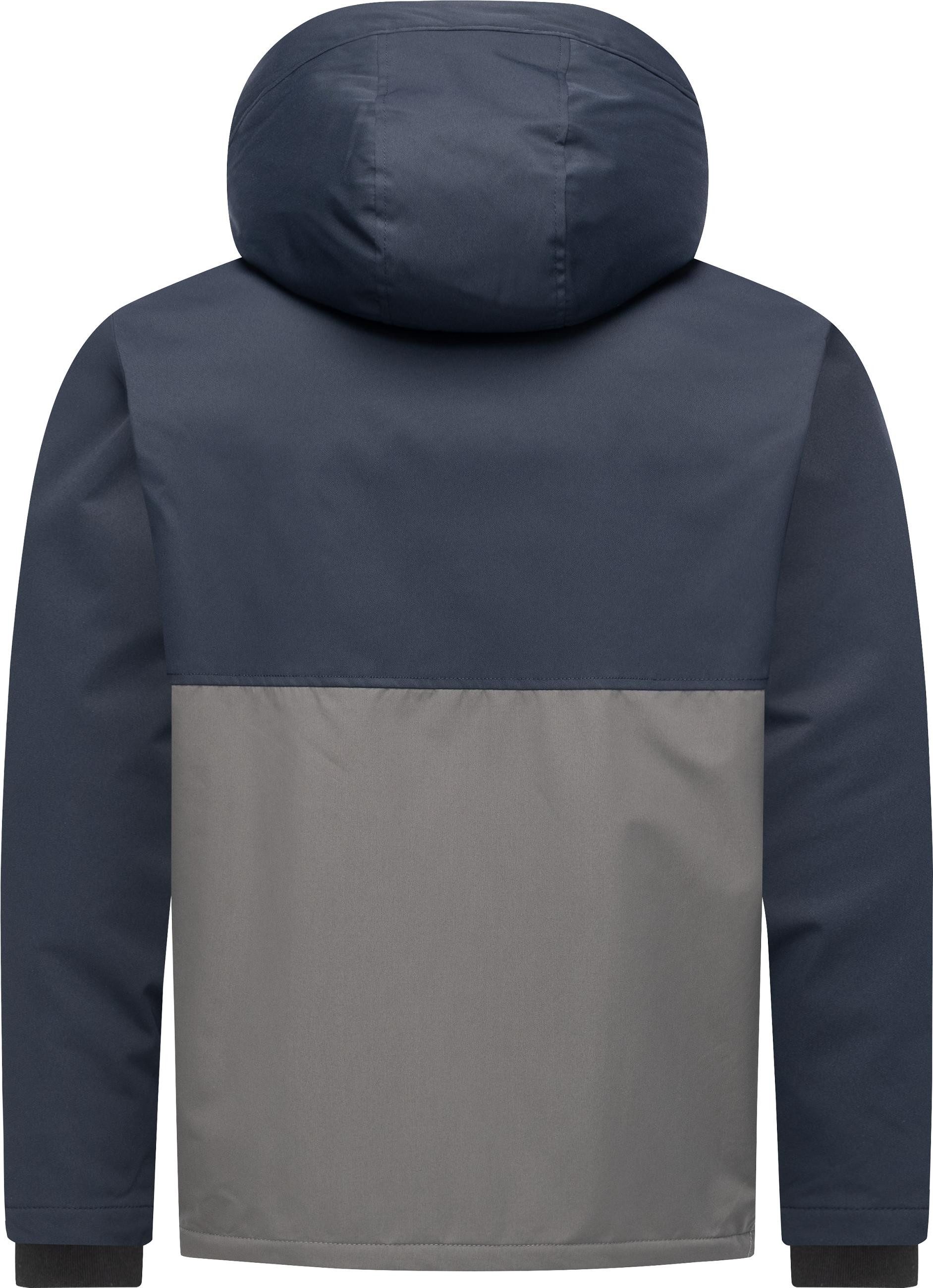 Ragwear Funktionsjacke Roaan Wasserdichte leichte Winterjacke mit Kapuze