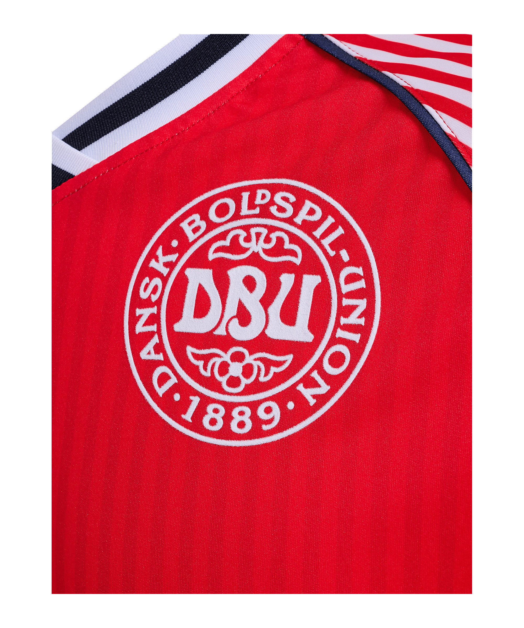 hummel Fußballtrikot hummel DBU Dänemark 86 Replica Trikot Teamsport