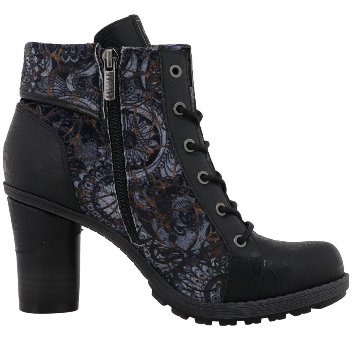 Mustang Shoes 15M0162011-black-multi Stiefelette günstig online kaufen