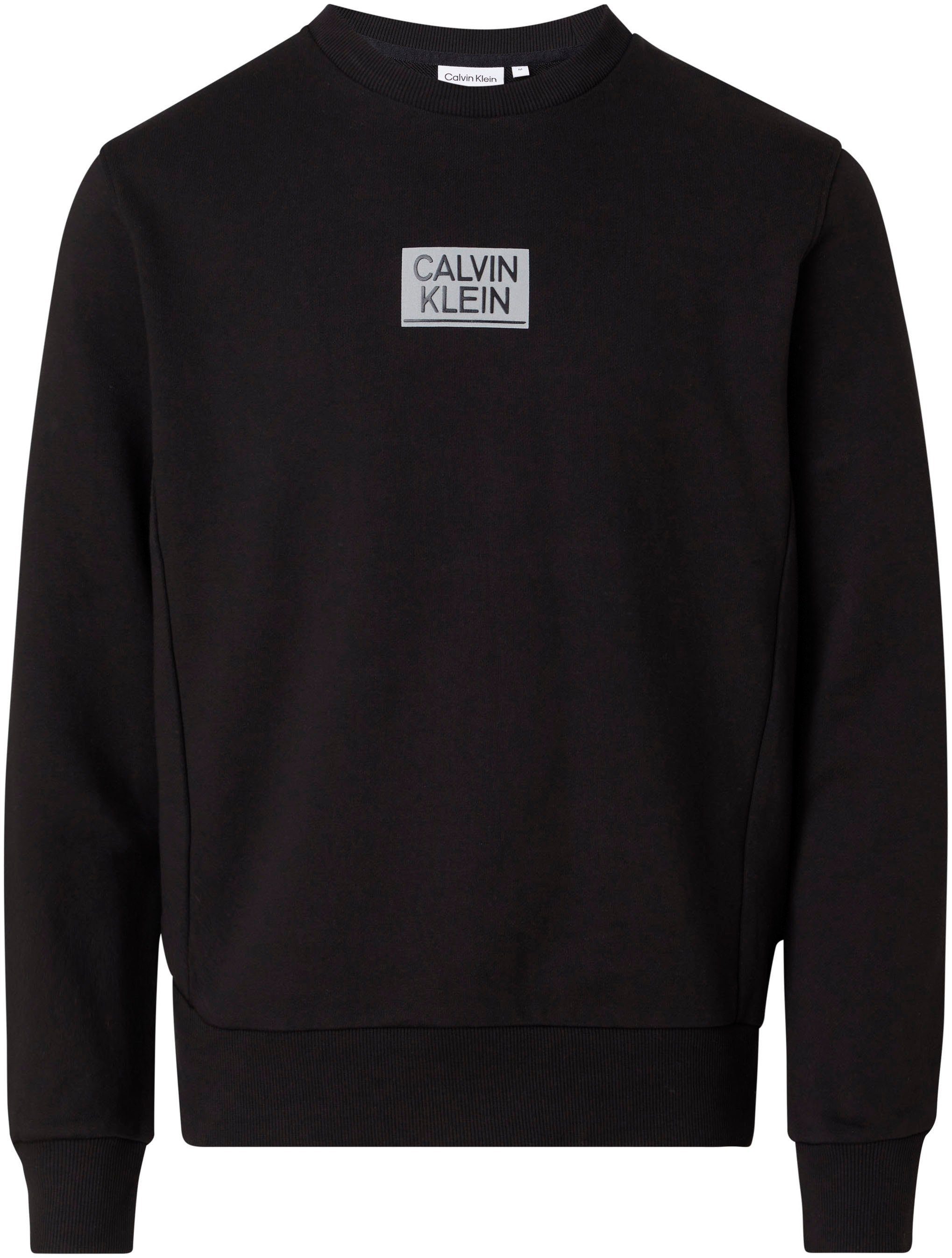Calvin Klein Big&Tall Sweatshirt BT-GLOSS STENCIL LOGO SWEATSHIRT Ck Black
