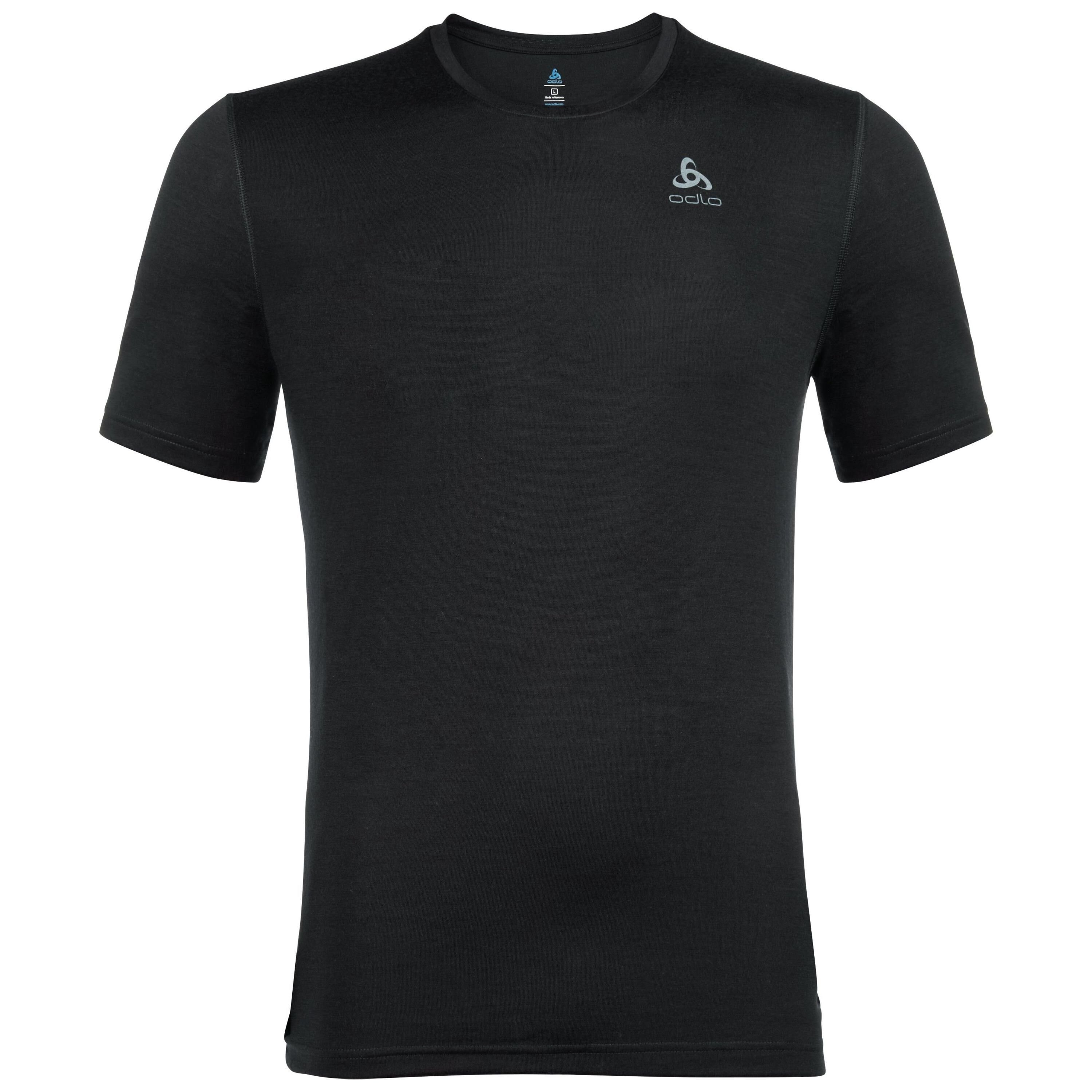 Odlo Funktionsunterhemd Herren Natural 100% Merino Warm Funktionsunterwäsche T-Shirt